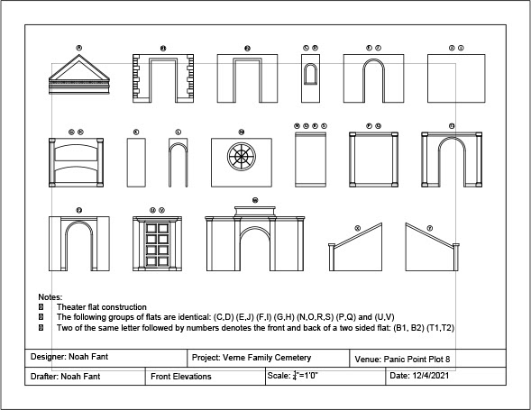 Individual Wall Elevations