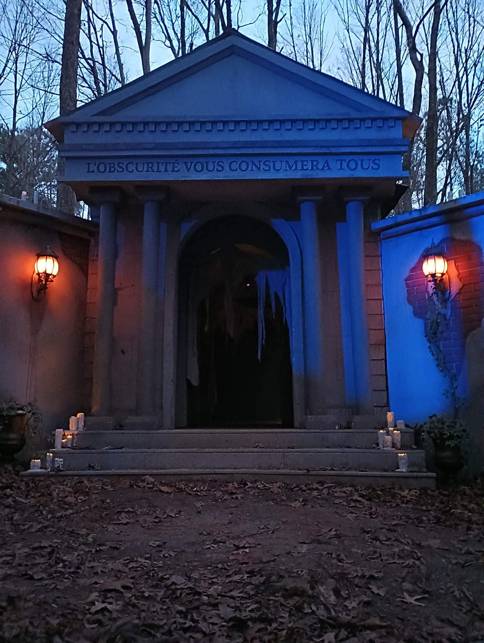 Mausoleum Facade; Show Lighting