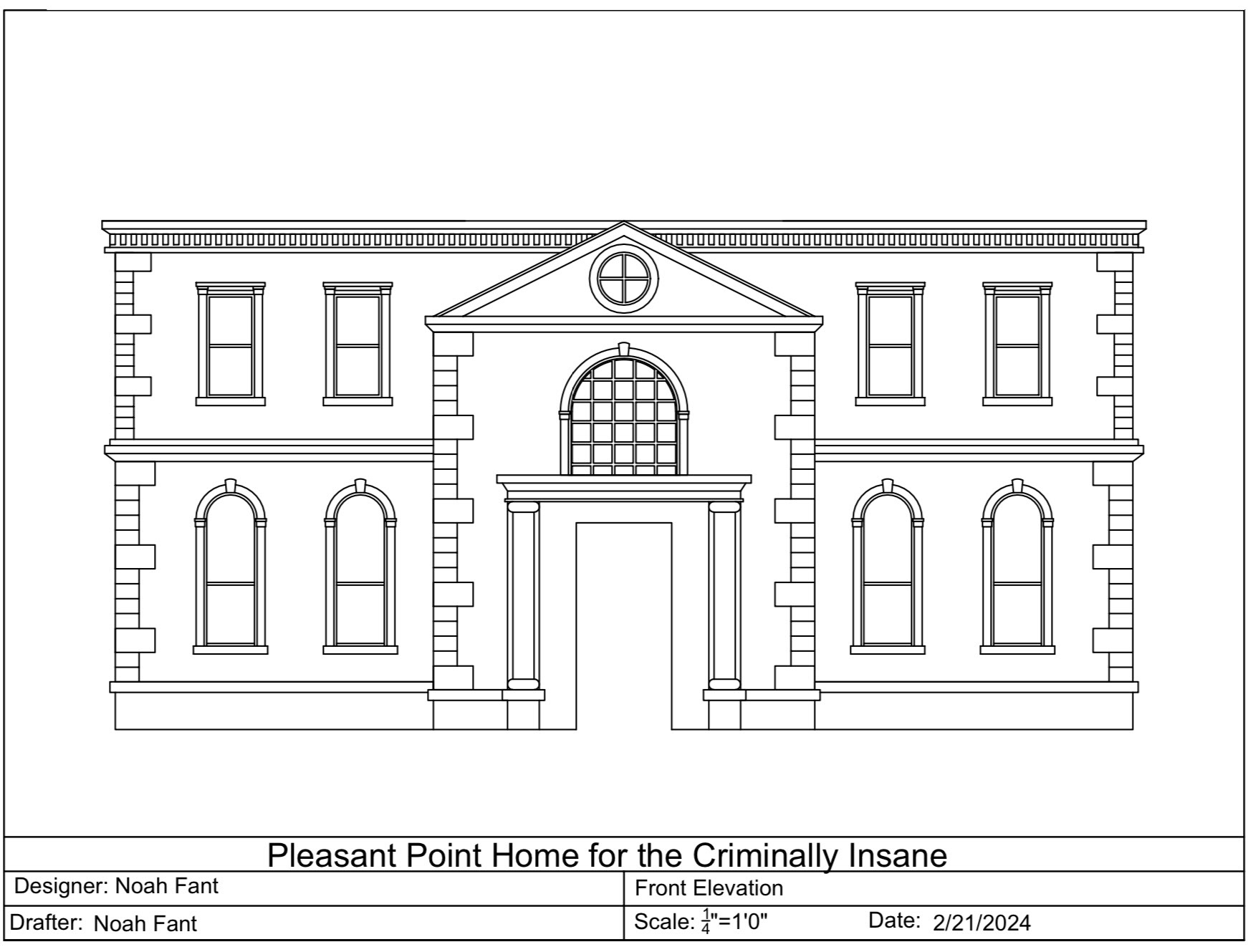 Front Elevation