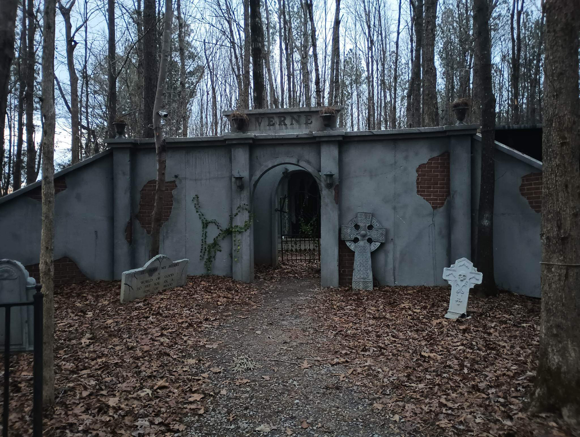 Graveyard Facade; Daylight