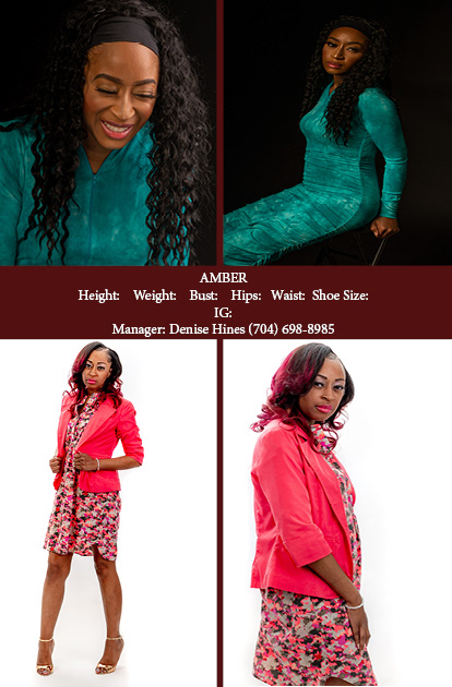 Model Comp Card Back