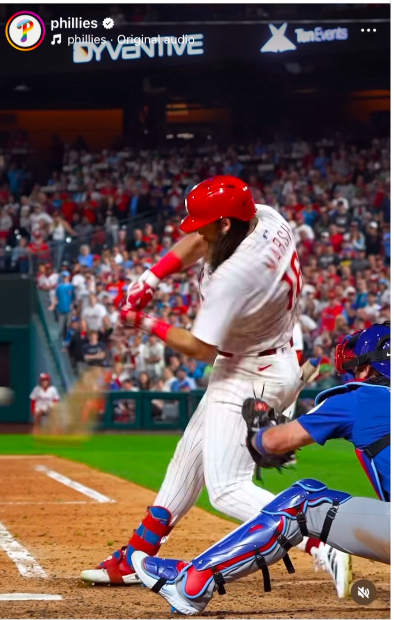 Logo at the Phillies Game