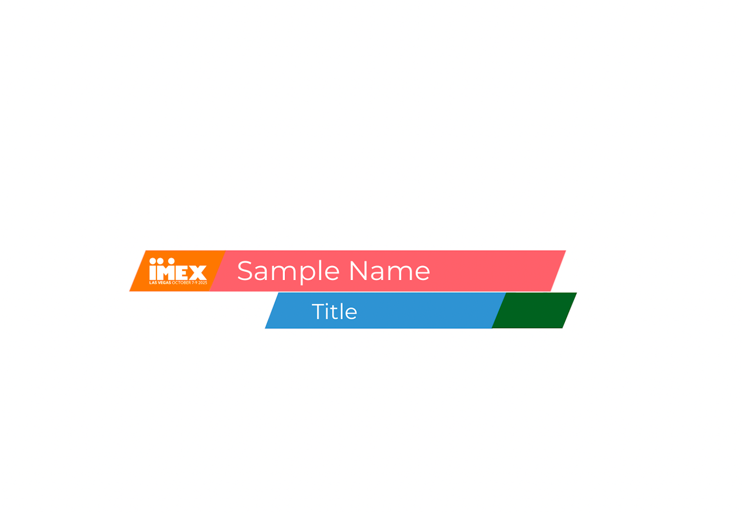 Lower Thirds for Webcast