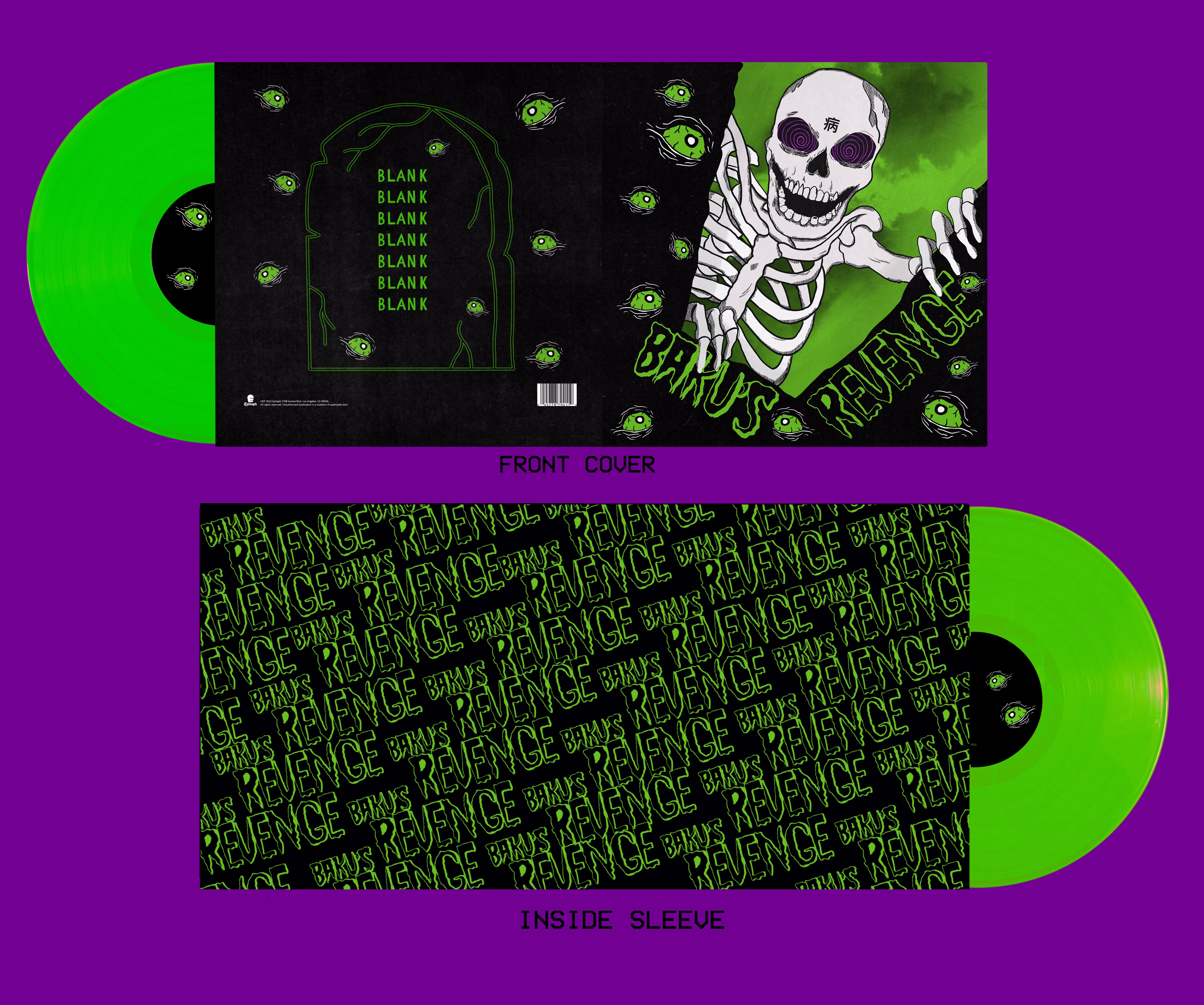baku's revenge vinyl design