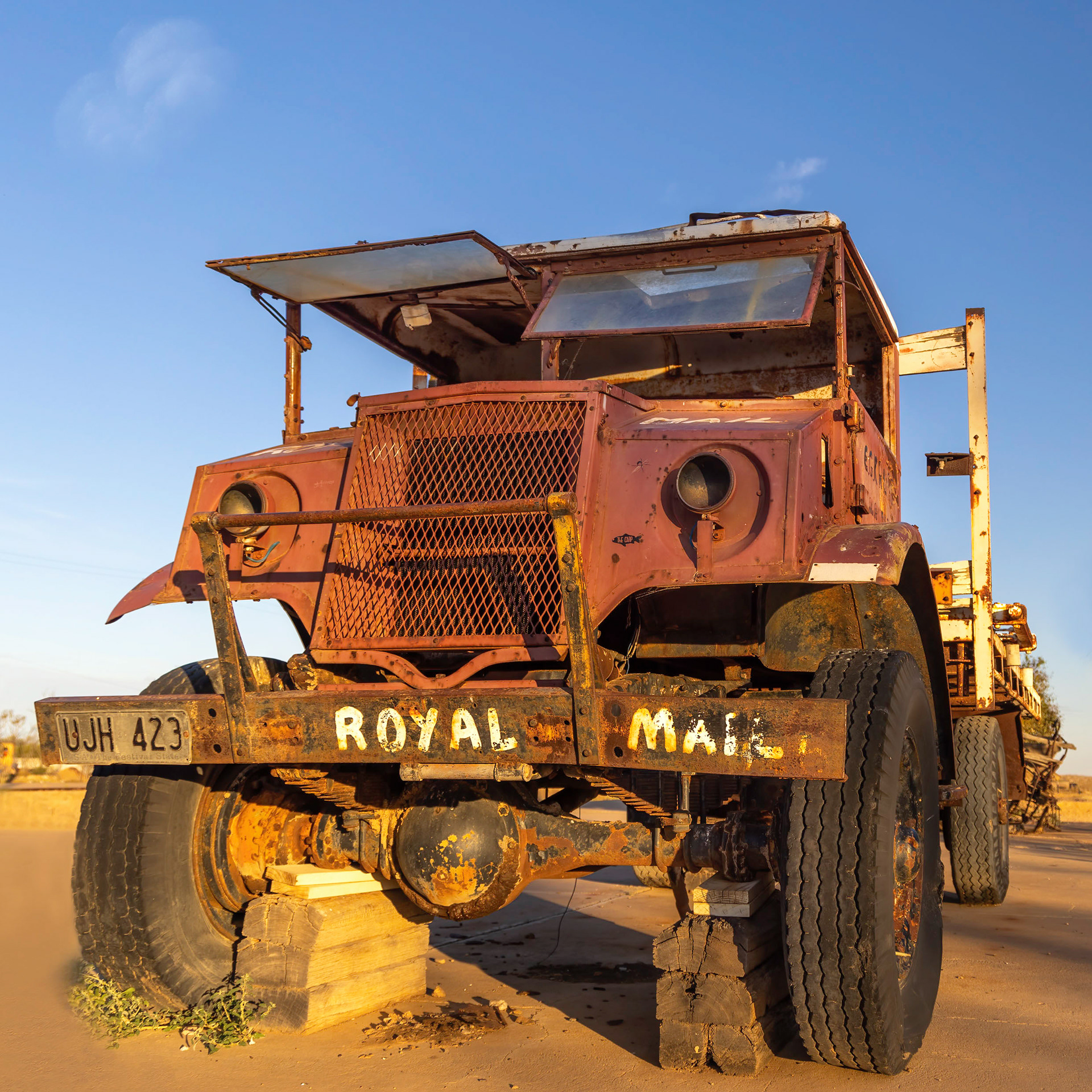 Tom Kruse Mail Truck - Marree