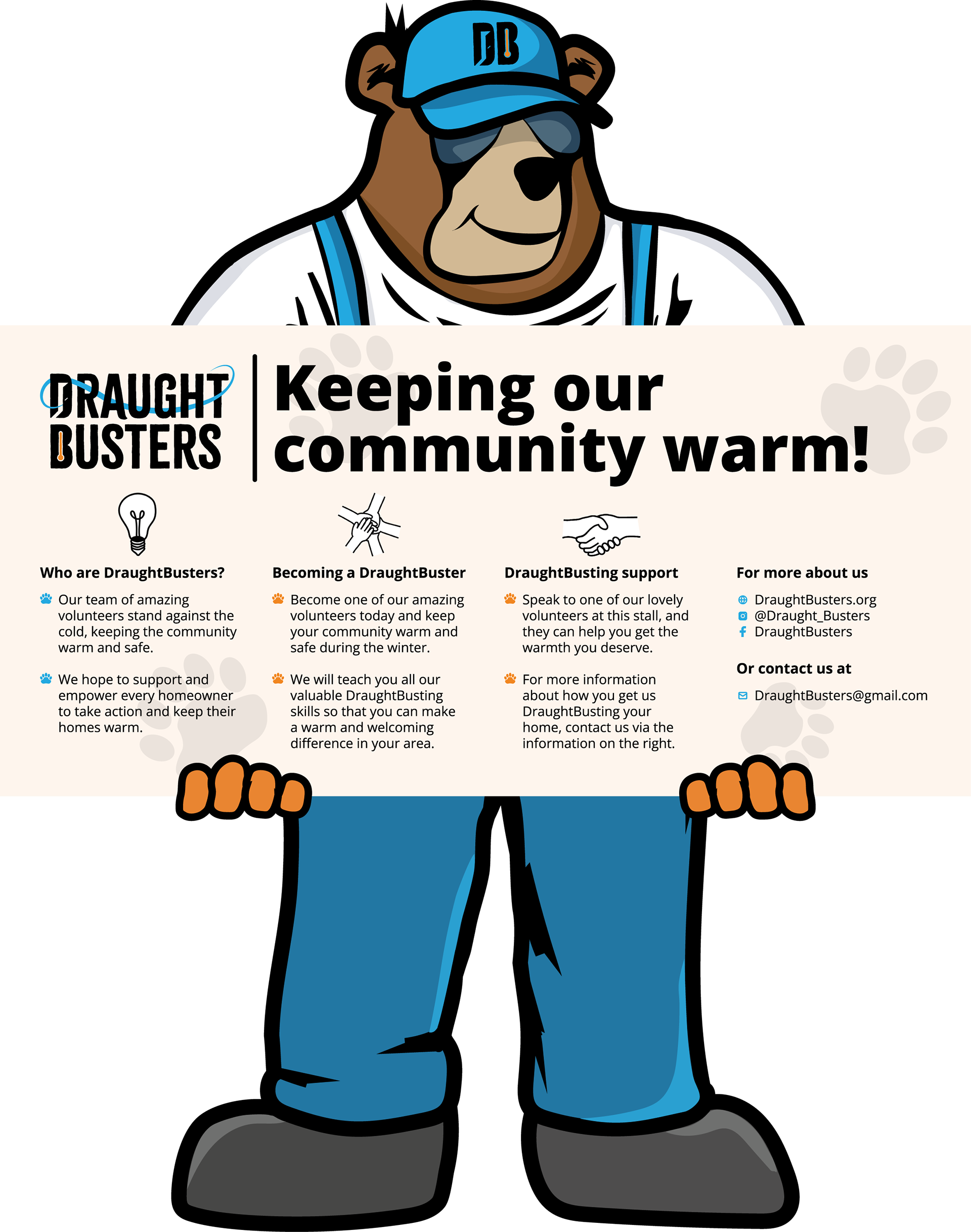 DraughtBusters Event Banner
