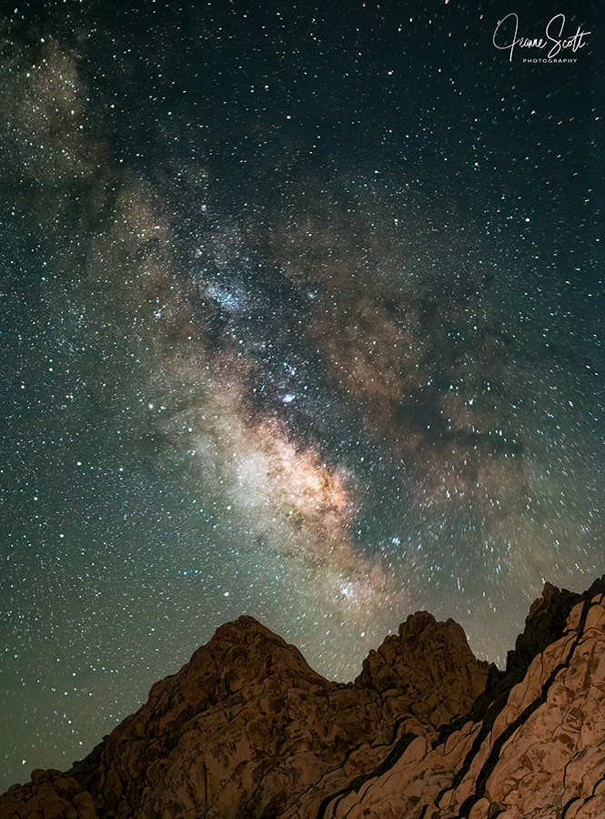 Milky Way over Indian Cove