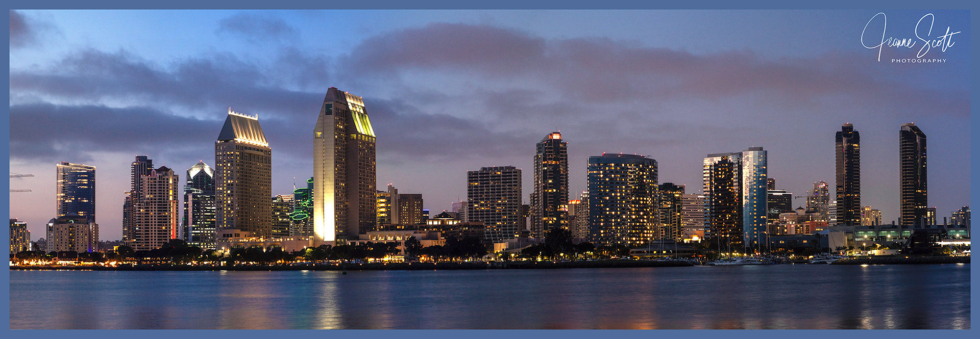 Skyline of San Diego, California