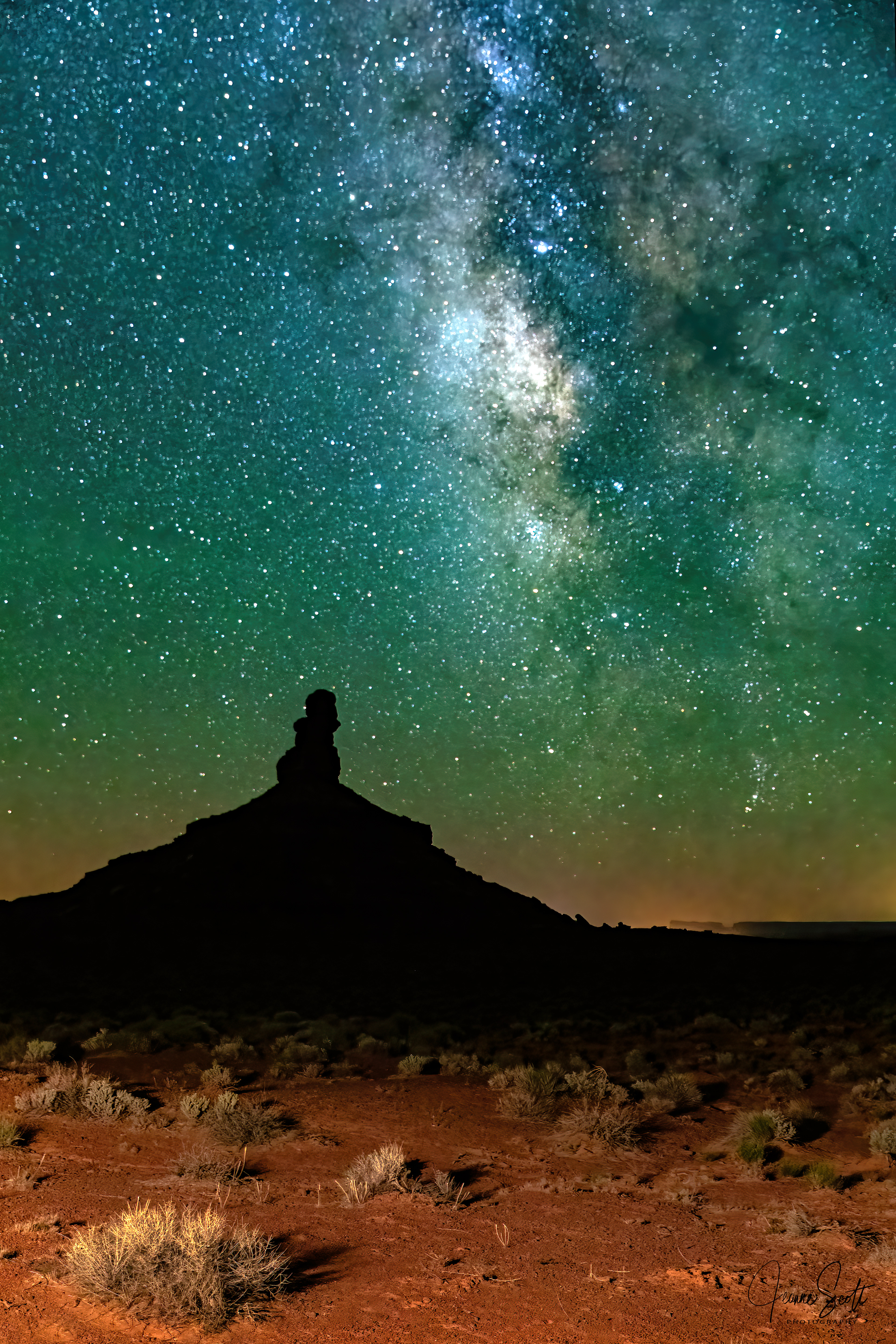Milky Way, Monument Valley, Arizona