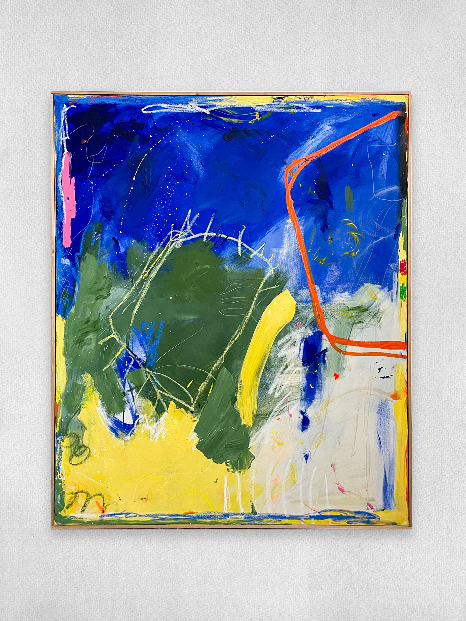 Introvert Summer, 100x120cm, SOLD