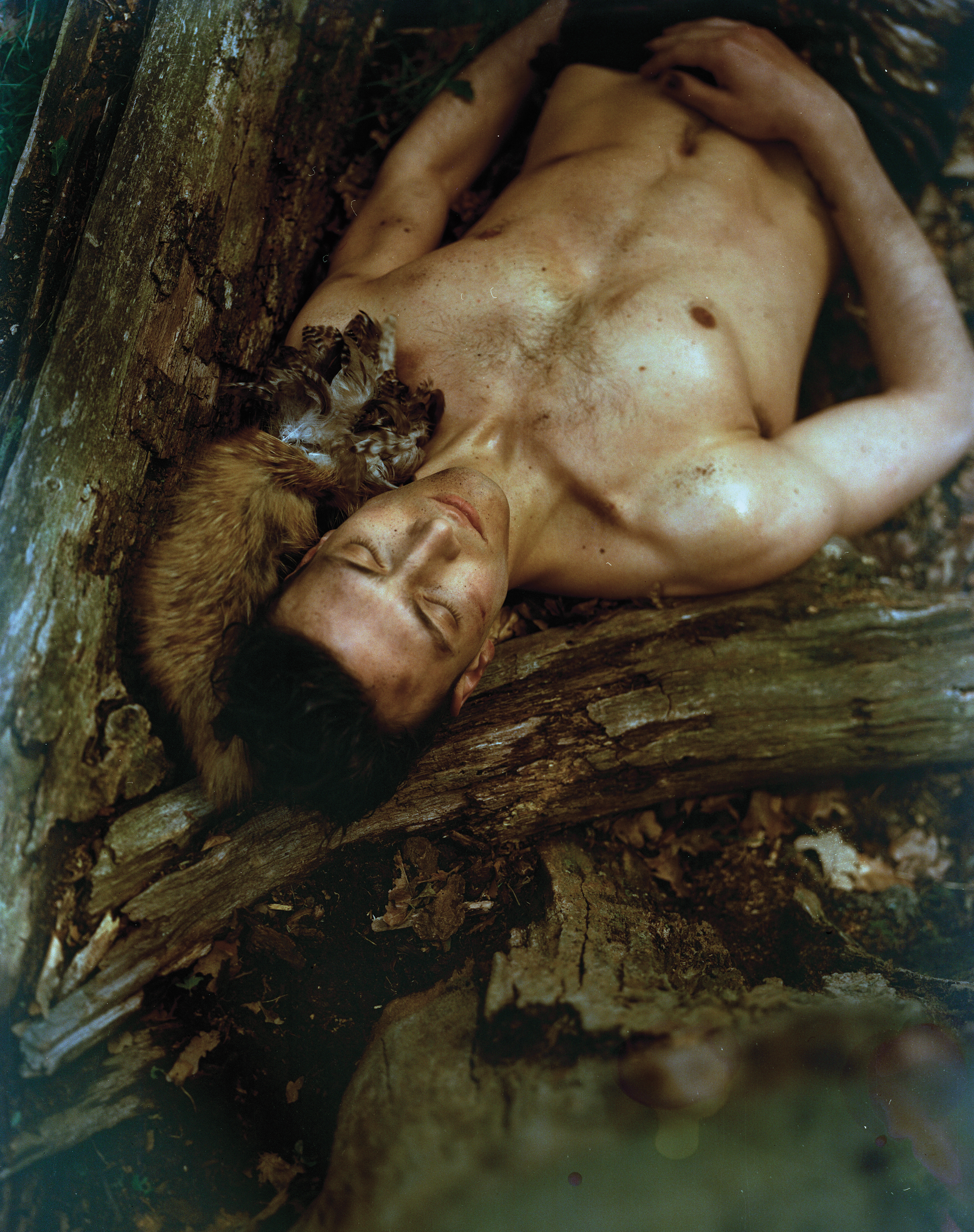 large format analog shoot for Fucking Young!
