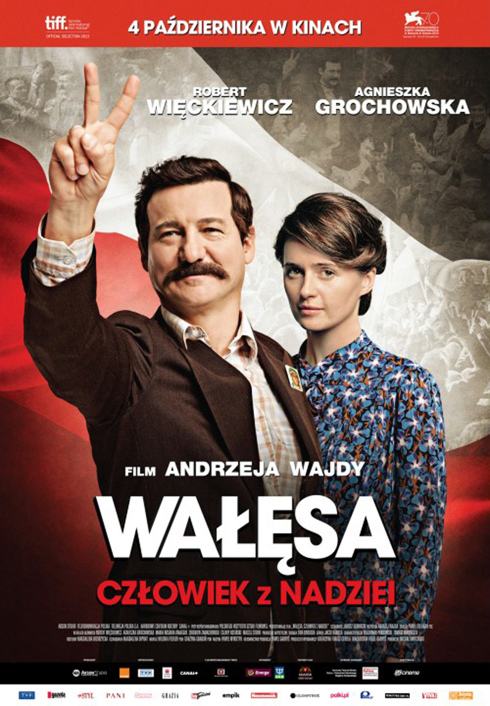 plakat Wałęsa, człowiek z nadziei