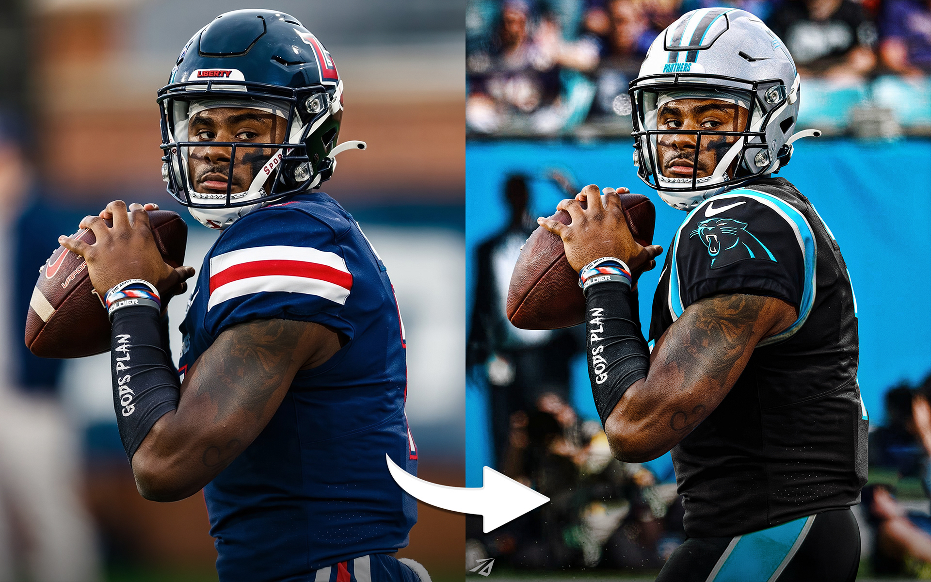QB Malik Willis - Carolina Panthers Swap