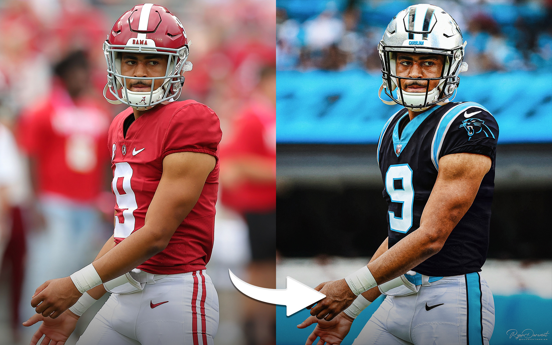 QB Bryce Young - Carolina Panthers Swap