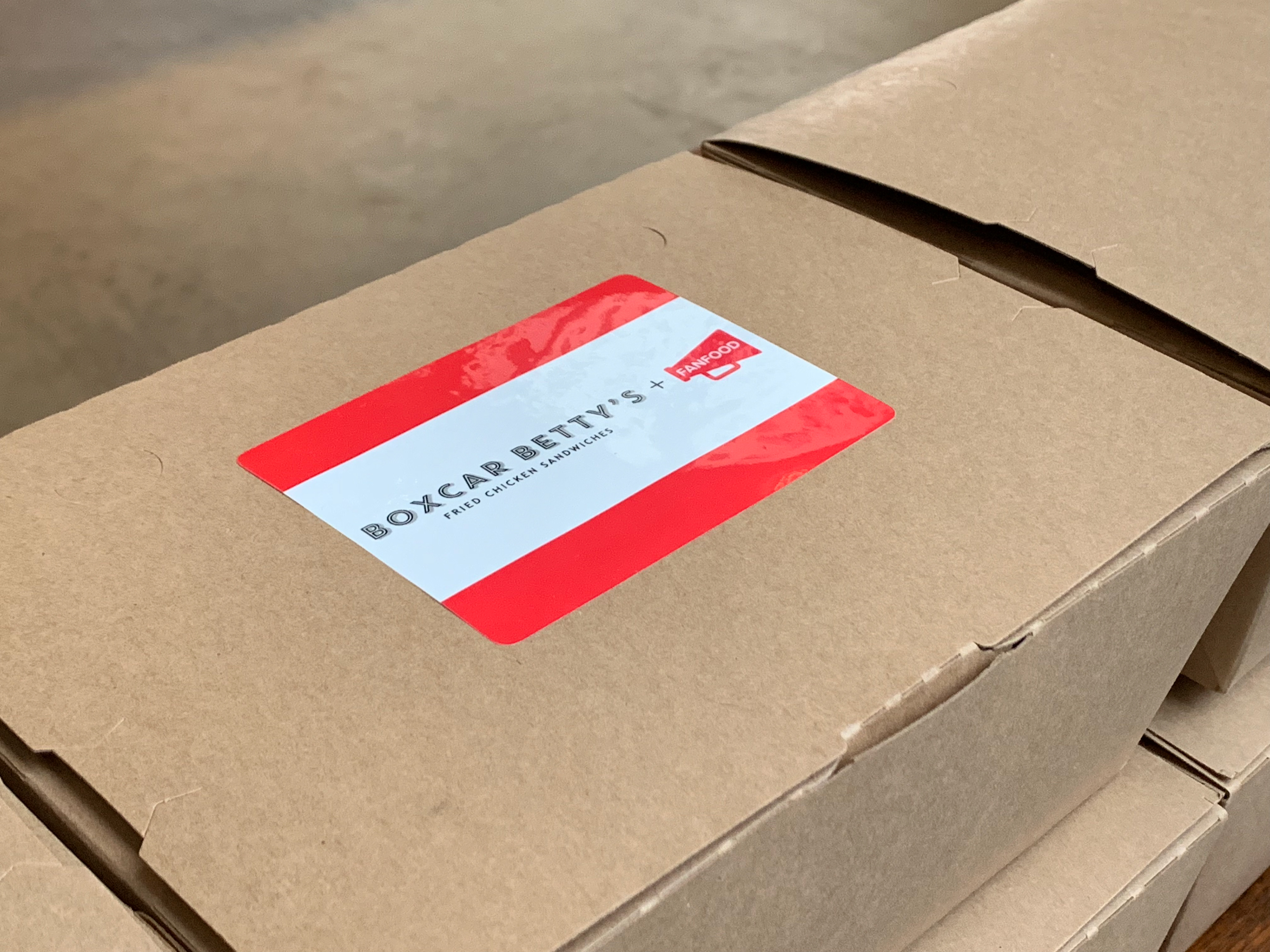 Pick-up Box Stickers