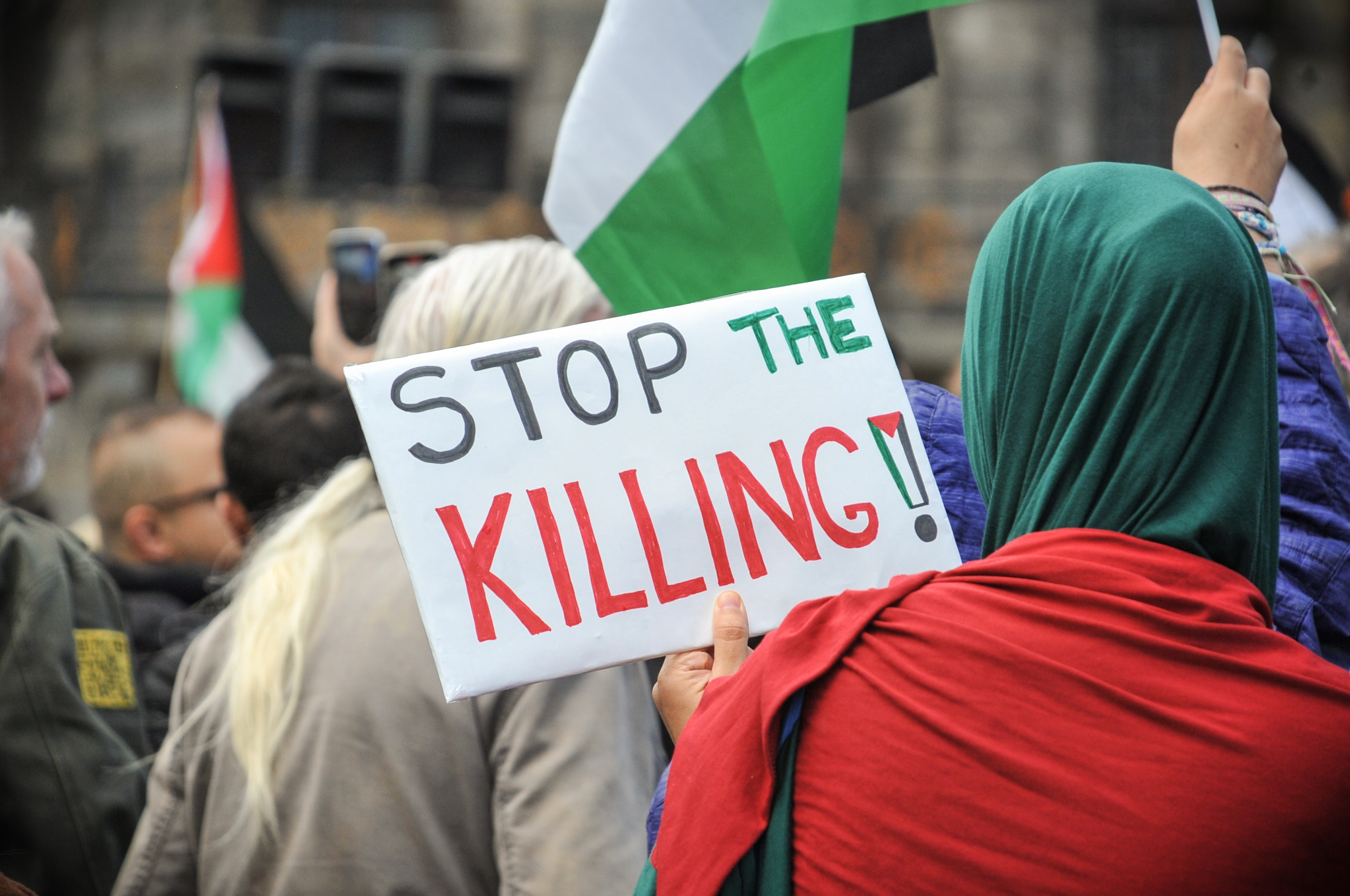 2023: Palestine protest in Amsterdam