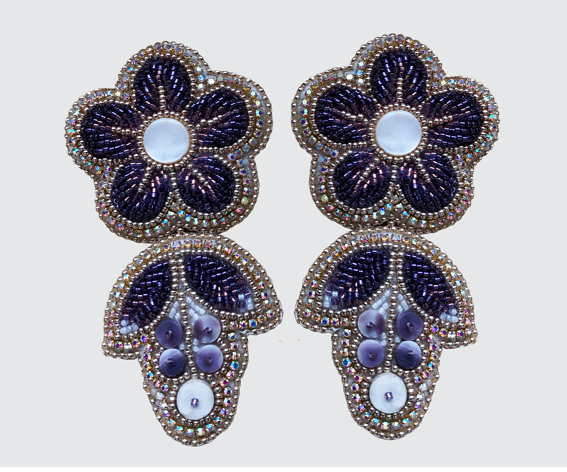 Wampum Earrings
