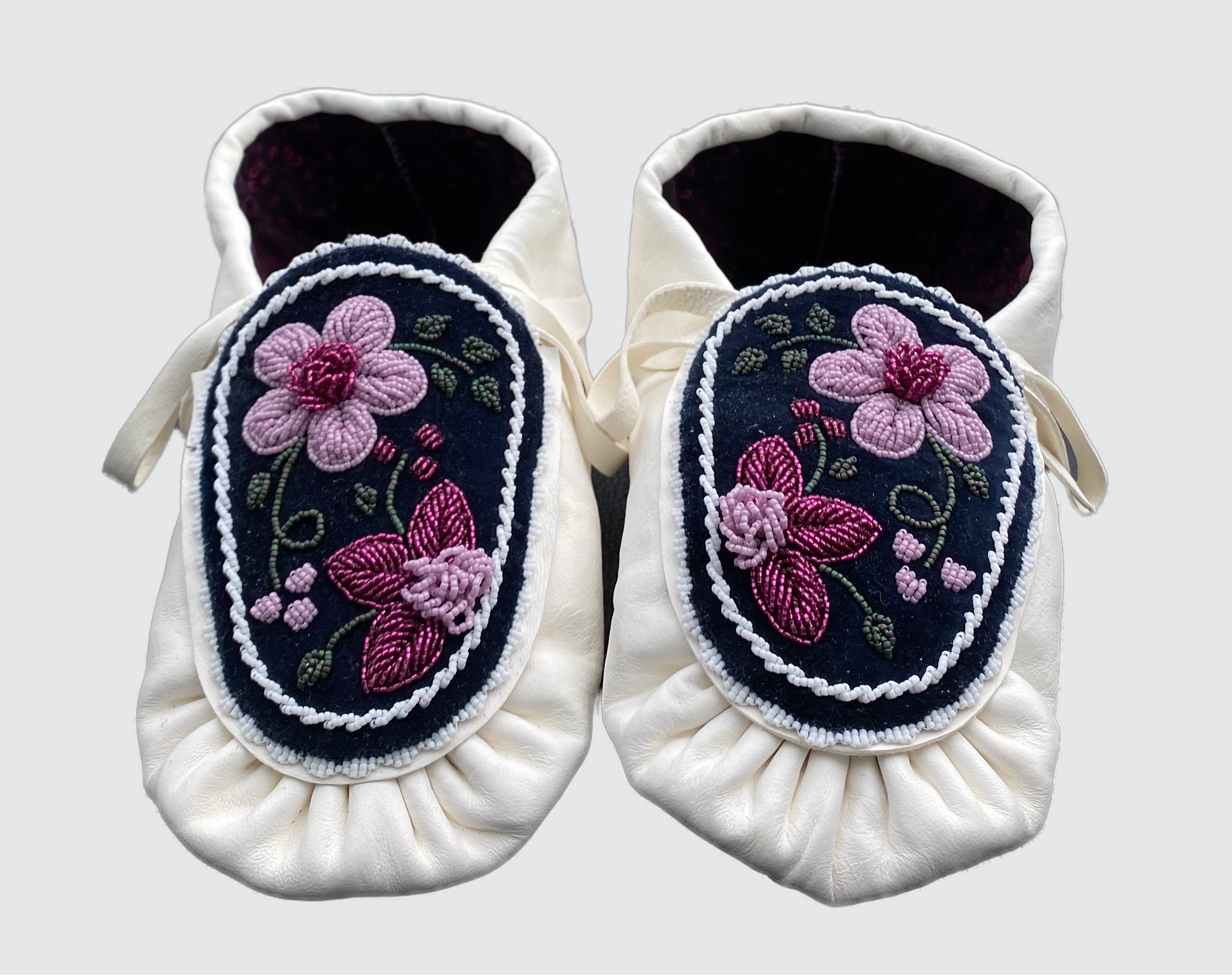 Women's Wedding Moccasins