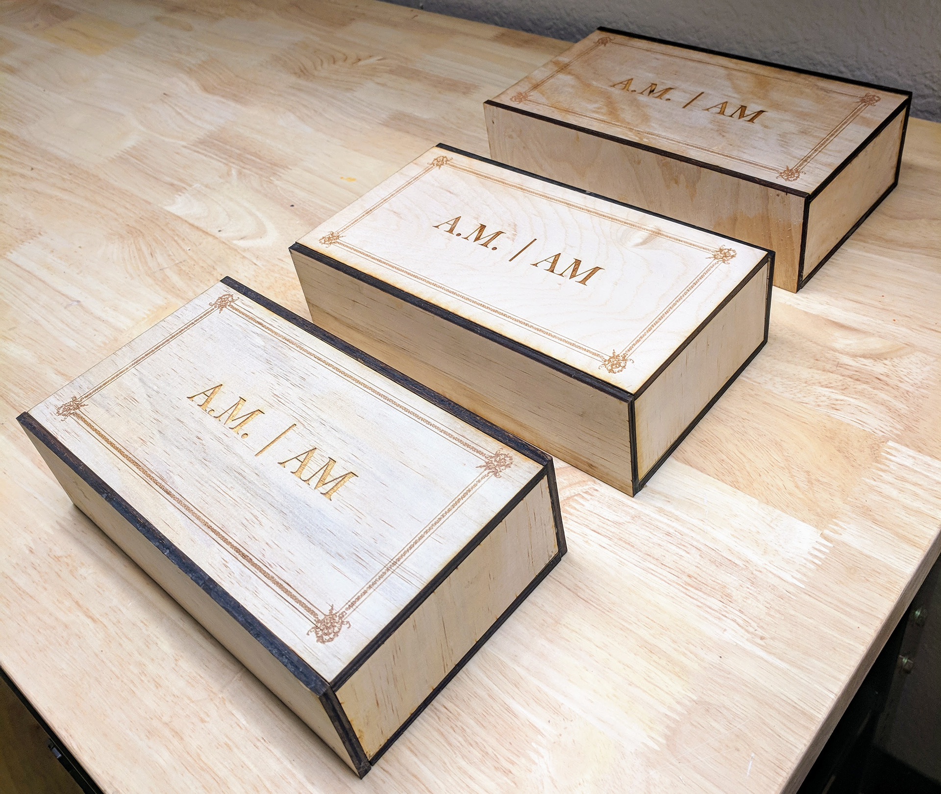 Birch boxes
