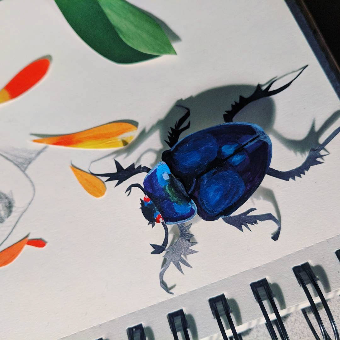 Scarab detail