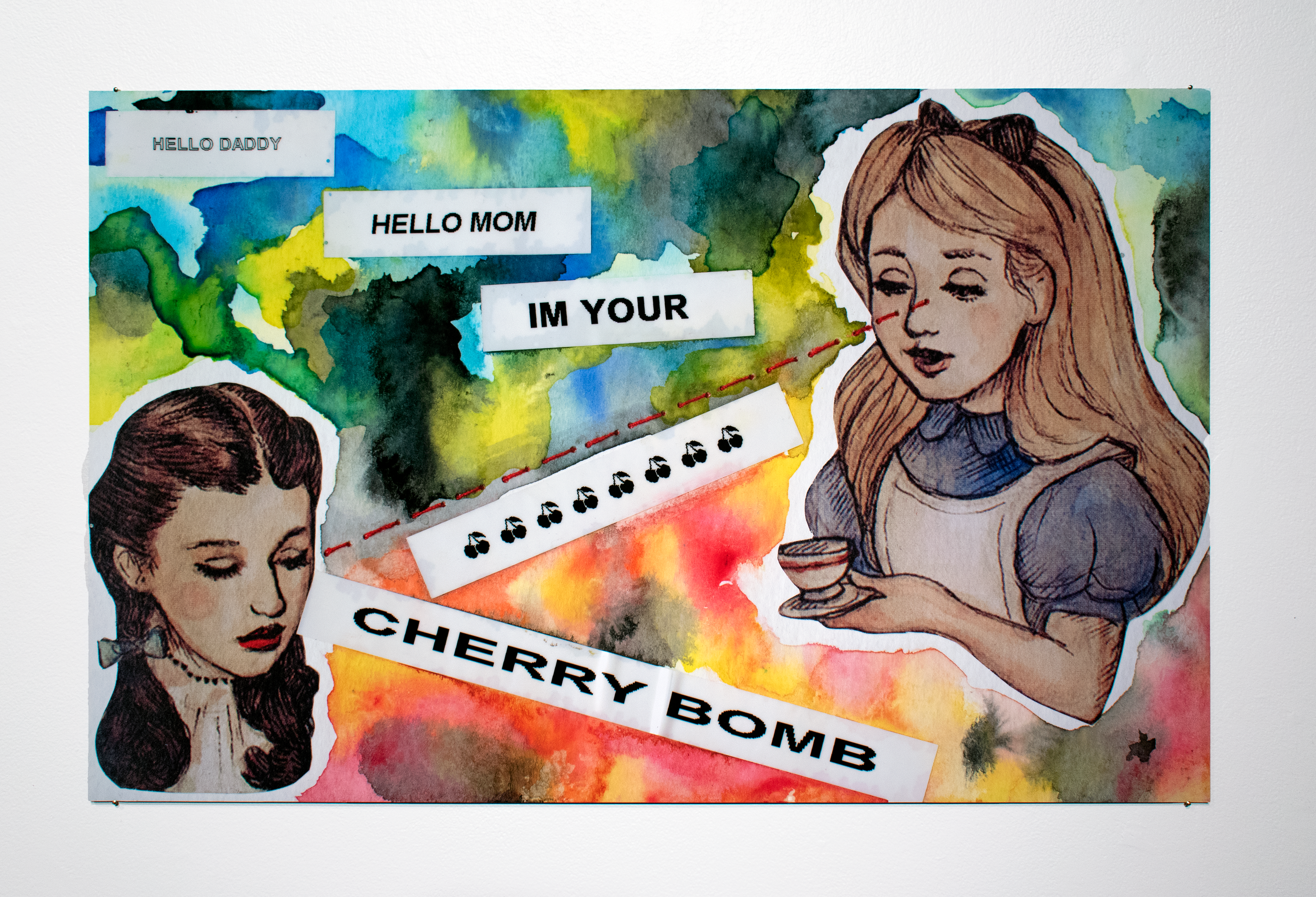 CHERRY BOMB, digital print