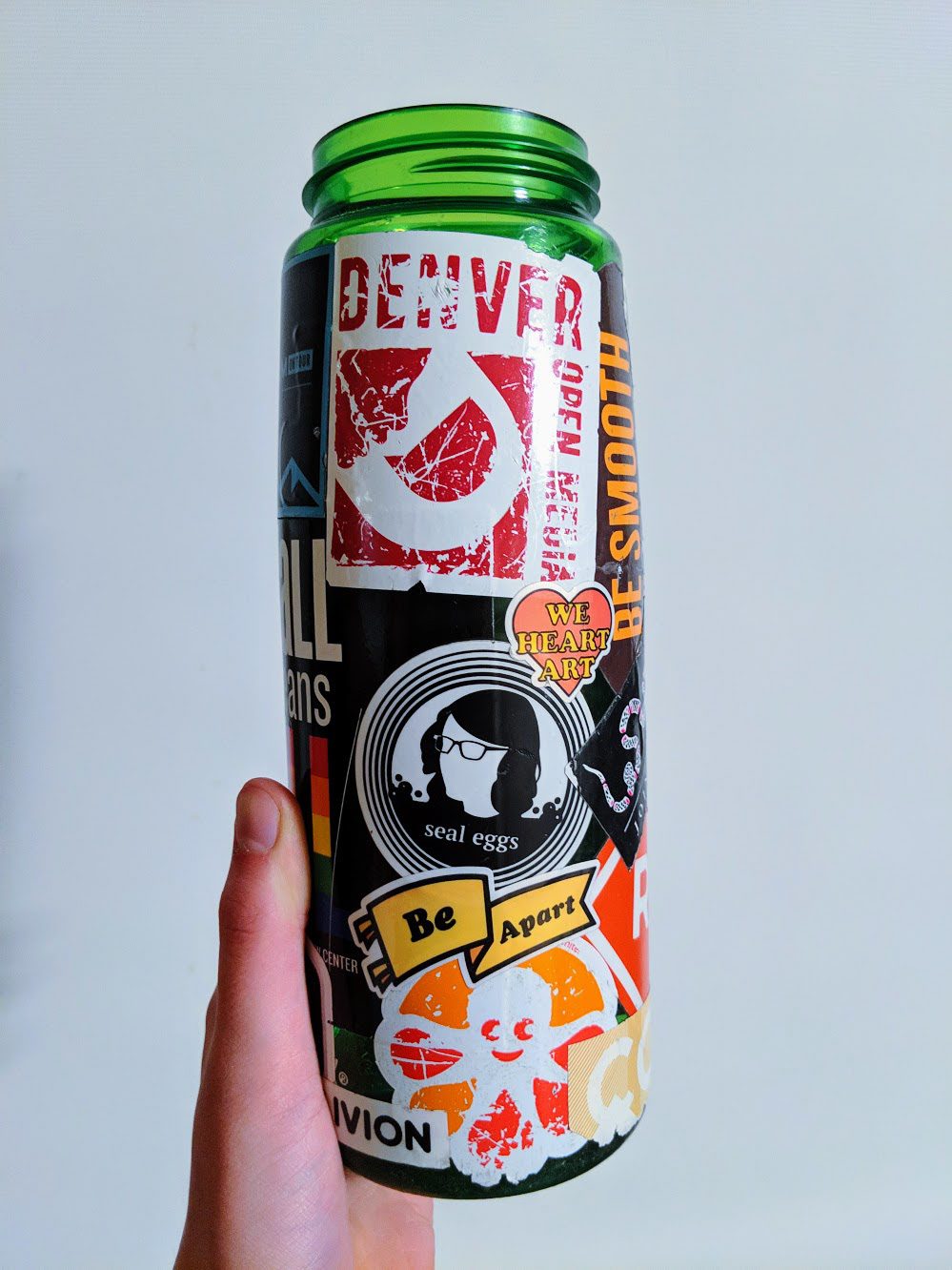 Sticker in use!