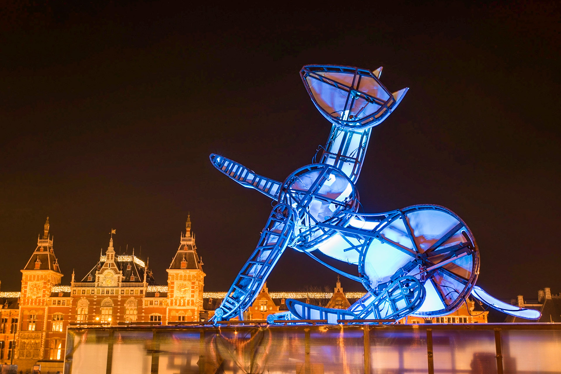 Amsterdam Light Festifal  @ Oudezijds Kolk