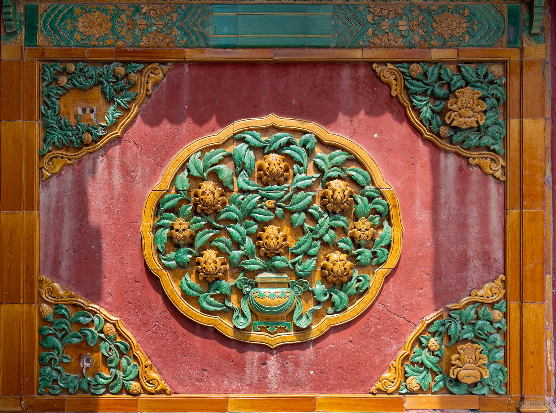 Forbidden City / Wall decoration in Palace of Tranquil Longevity [China, 2025 05]