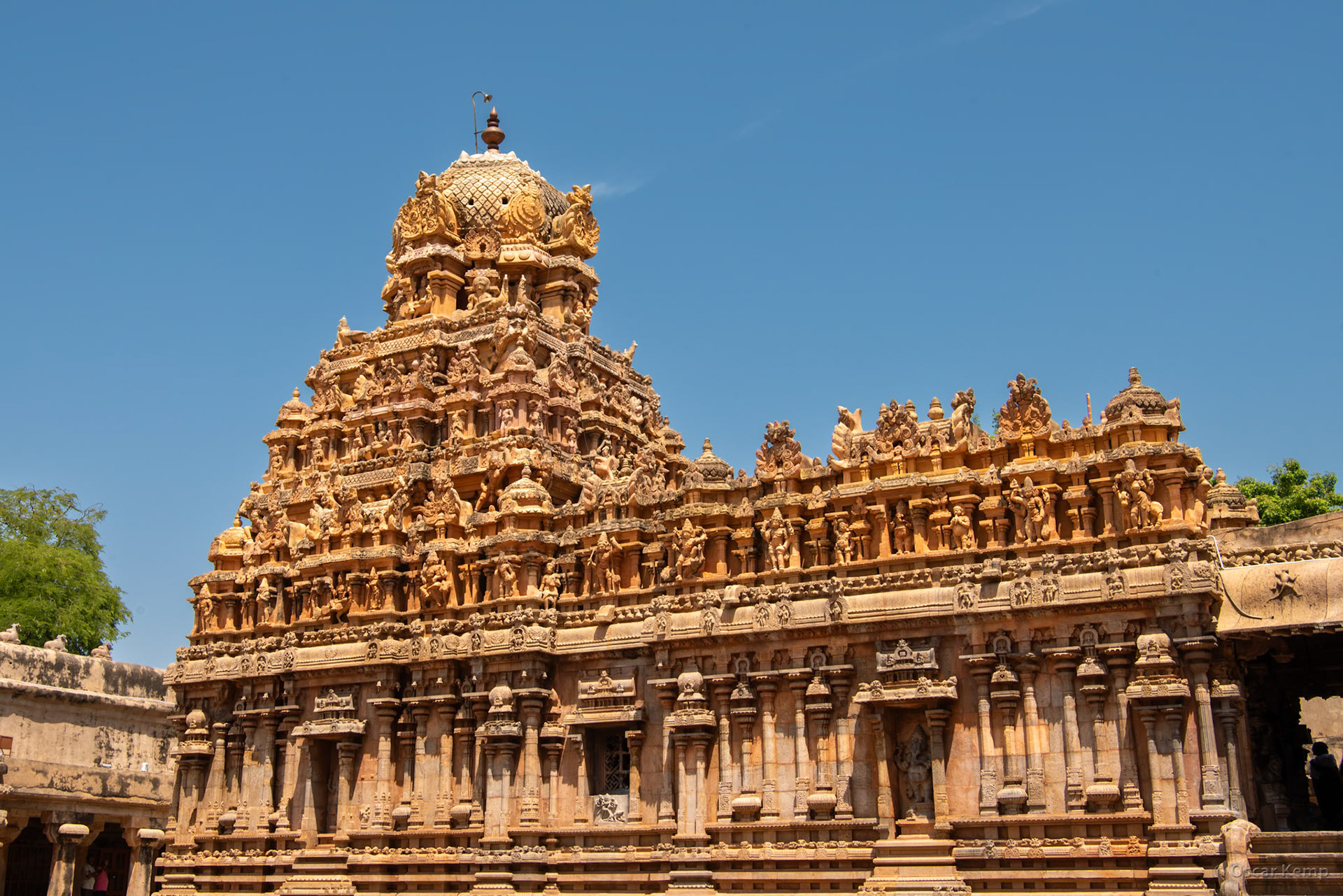 Thanjavur / Tanjai Gopuram: Another opulent entrance to the Brihadisvara Temple of Lord Shiva [India 2024 09]