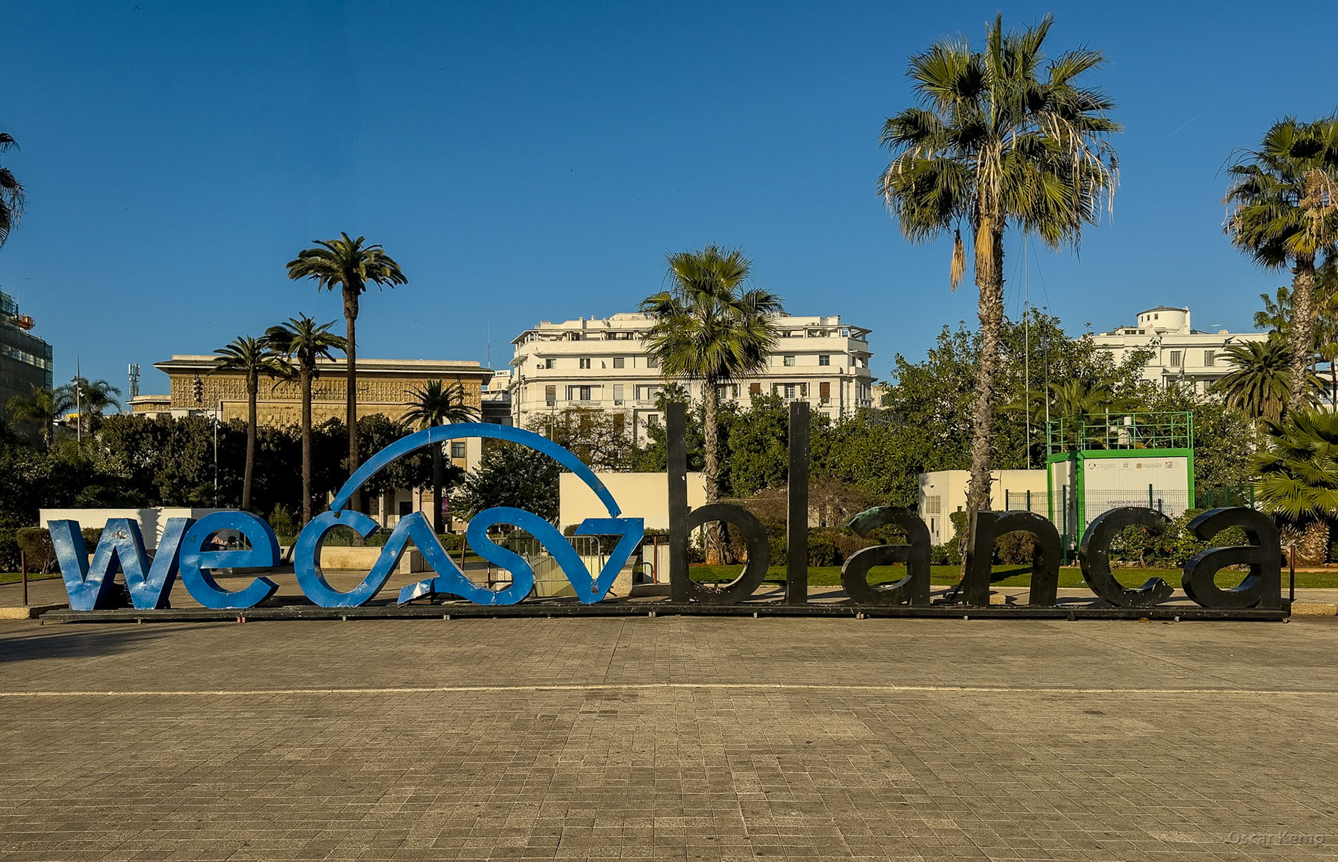 Casablanca-Square of Mohammed V / Warm welcome to friendly Morocco! [Marocco, 2025 02]