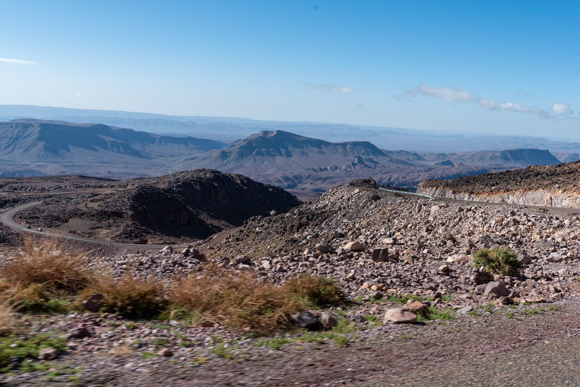 Jbel Saghro-Akhamsi / Road RP1521 across rugged landscape [Marocco, 2025 02]