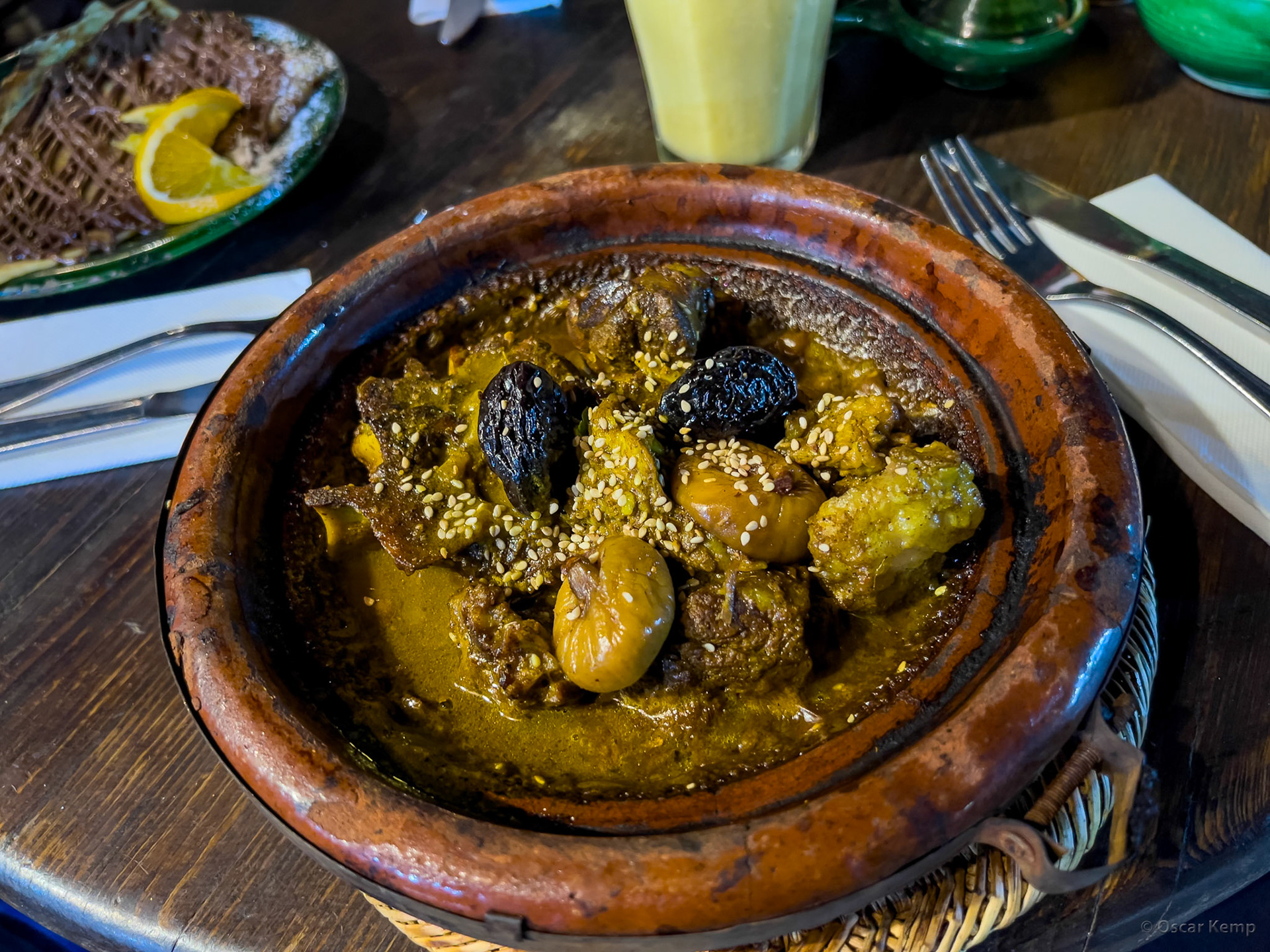 Marrakech / Delicious tagine with dried fruit [Marocco, 2024 04]