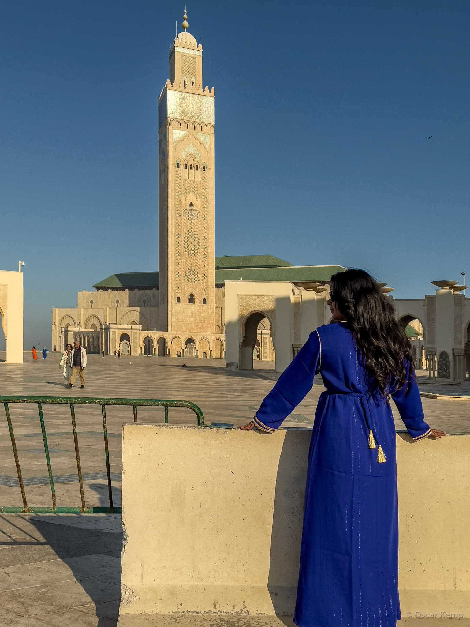 Casablanca-Hassan II Mosque / Beauty in front of majestic miranet [Marocco, 2025 02]