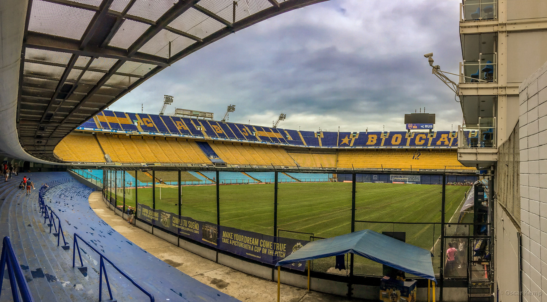 La Boca-Av. Suárez / Estadio Alberto José Armando aka La Bombonera (The Chocolate Box), football stadium of Maradonna's home club Boca Juniors [2016 12]