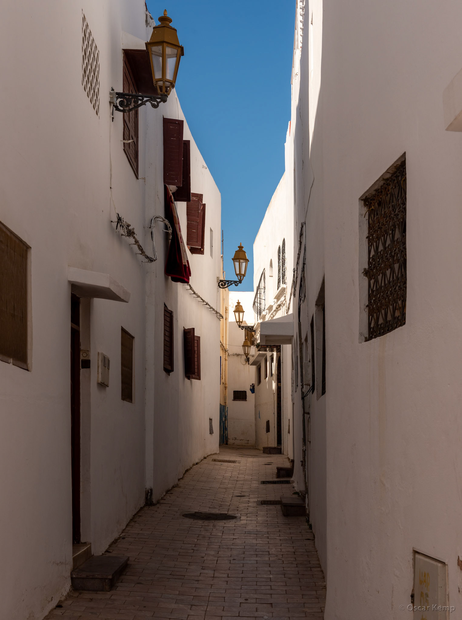 Rabat-Kasbah of Oudayas / Picturesque alley near rue Bazou [Marocco, 2025 02]