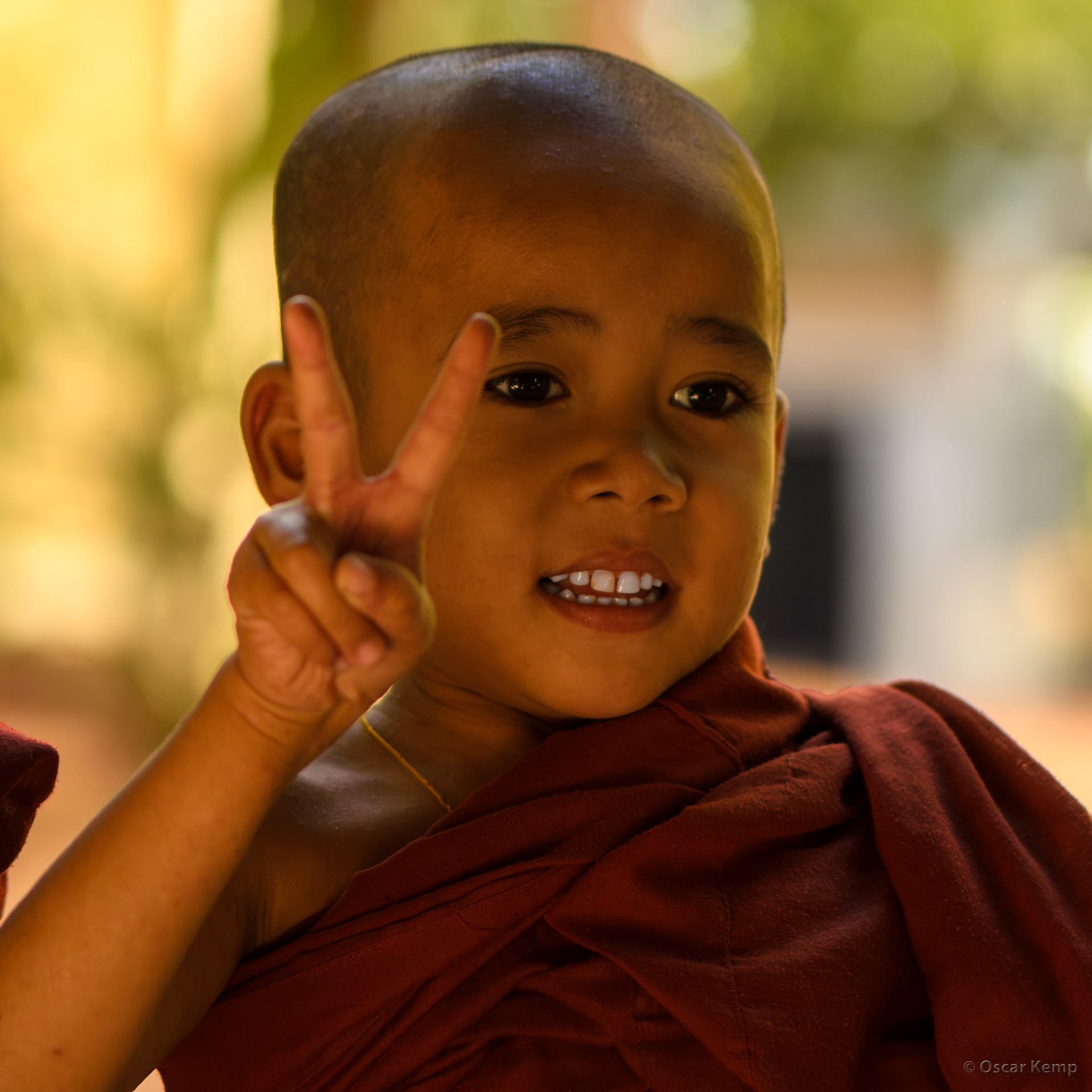 Kalaywa Monastery / Young bhikkhu (Buddhist monk)  [Myanmar, 2012 01]
