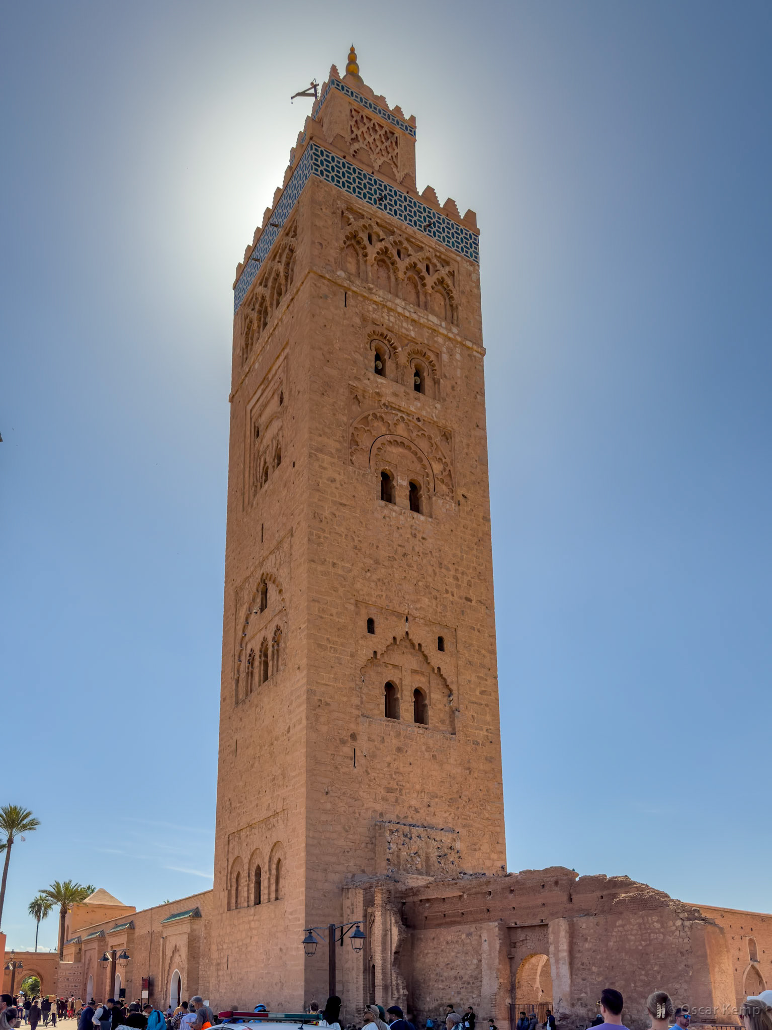 Marrakech-Av Mohemmed V / Striking Minaret de la Koutouba @ Mausoluem of al-Zahra al-Kush [Marocco, 2025 02]
