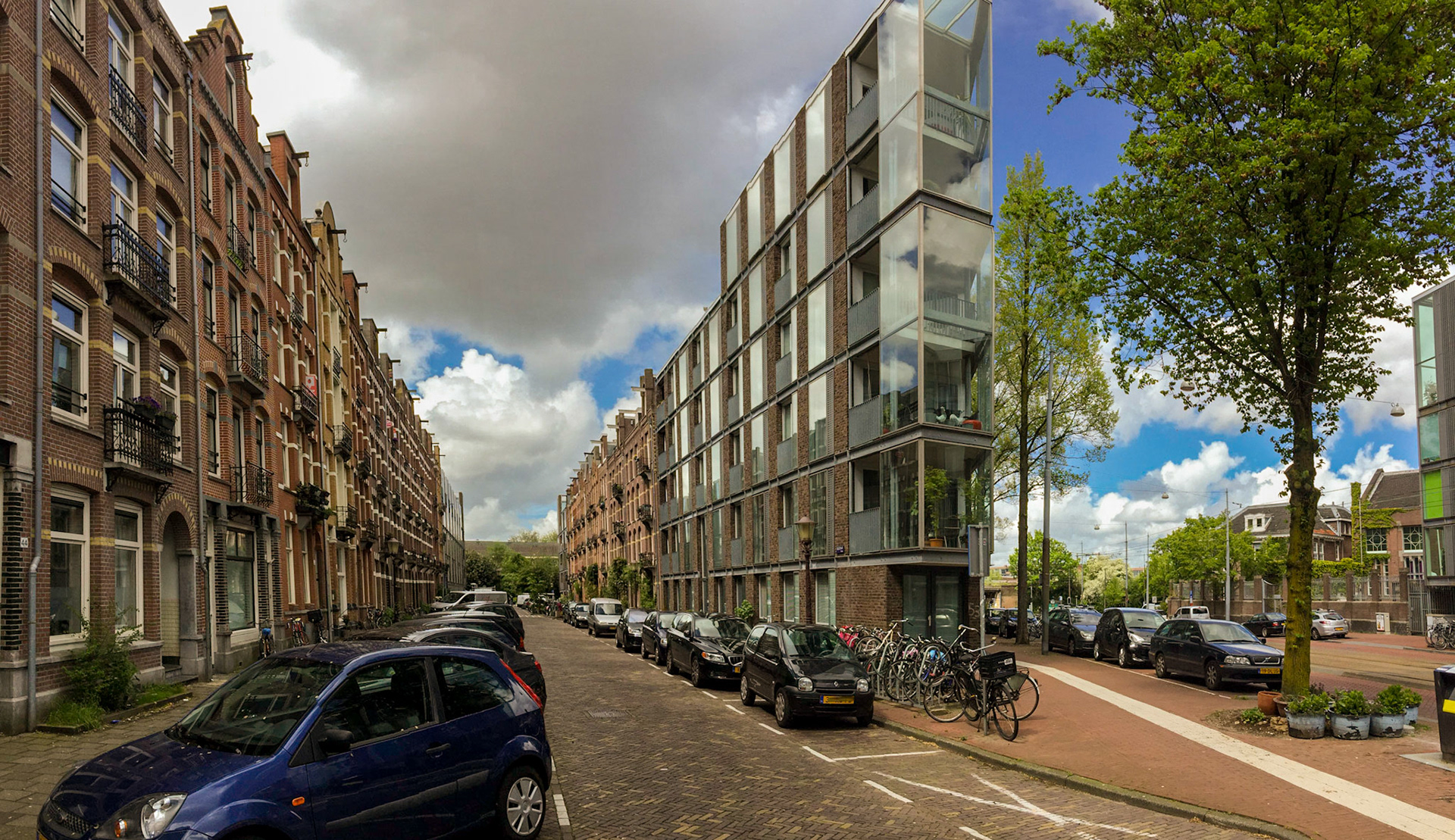 Hoekhuis @Borneo- en Delistraat, Zeeburg