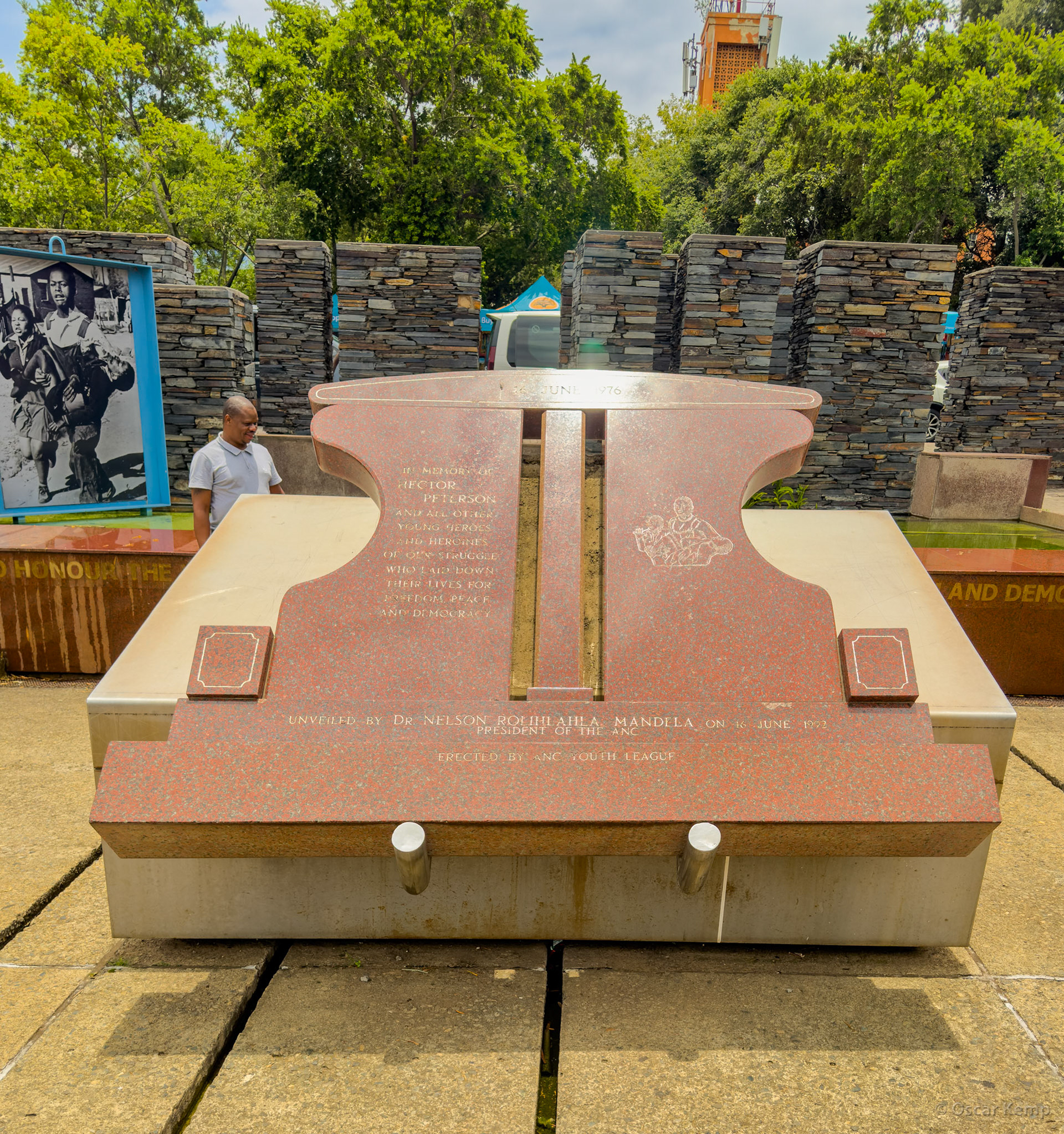 Orlando West, Soweto / Memorial at the Hector Pieterson Museum, commemorating the struggle against Apartheid [South Africa, 2026 01]