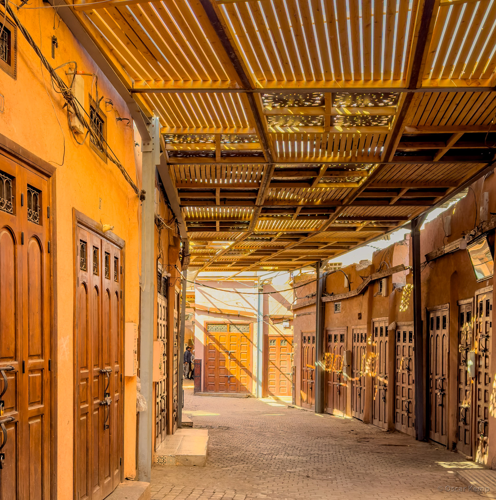 Marrakech-Rue Azbezt / Covered part of the medina [Marocco, 2025 02]