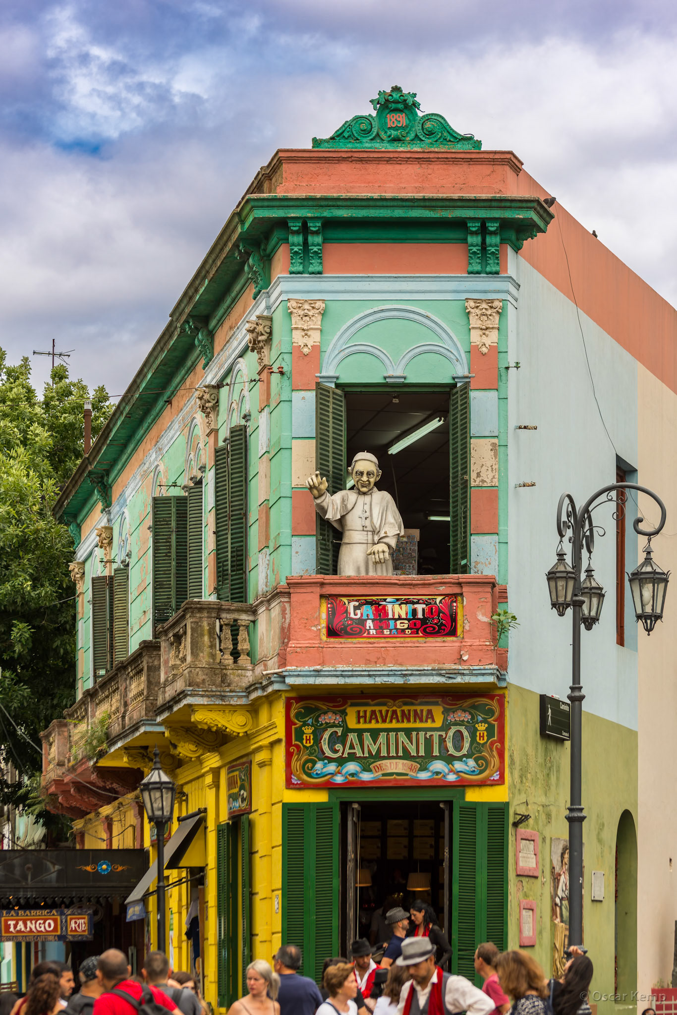 La Boca-Camenito / El Caminito ('little street') famous first 'official' open-air museum in the world [2016 12]