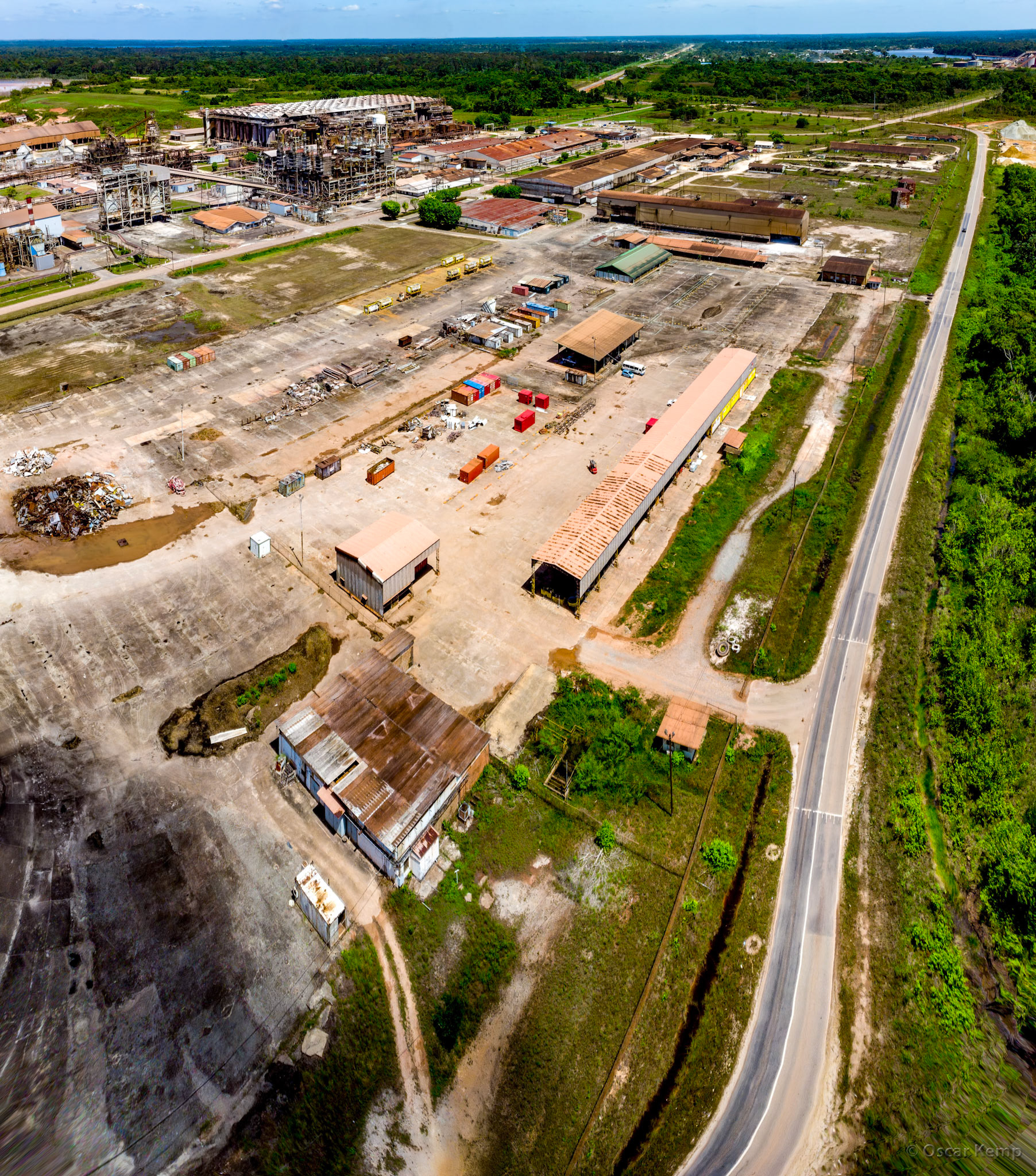 Paranam / Suralco aluminum factory almost completely dismantled [Suriname, 2018 10]