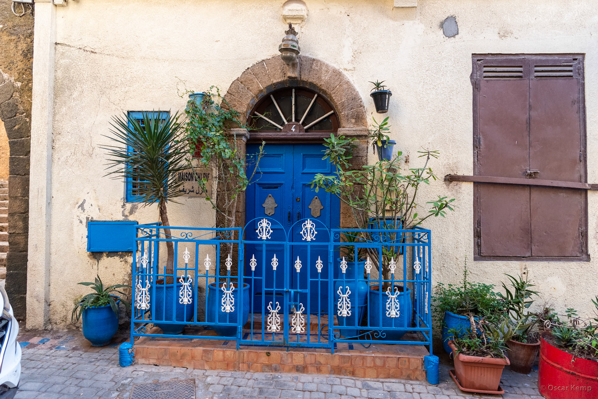 El Jadida / Cute little blue balcony in the old Portuguese city [Marocco, 2025 02]