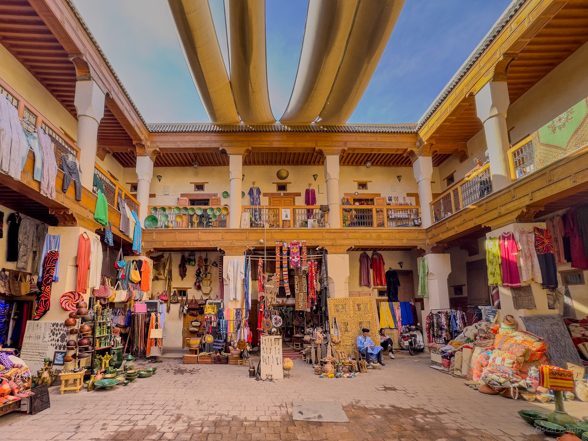 Marrakech-Cyber Parc Arsat Muolay Abdel Lam / Colorful and open artist studio [Marocco, 2025 02]