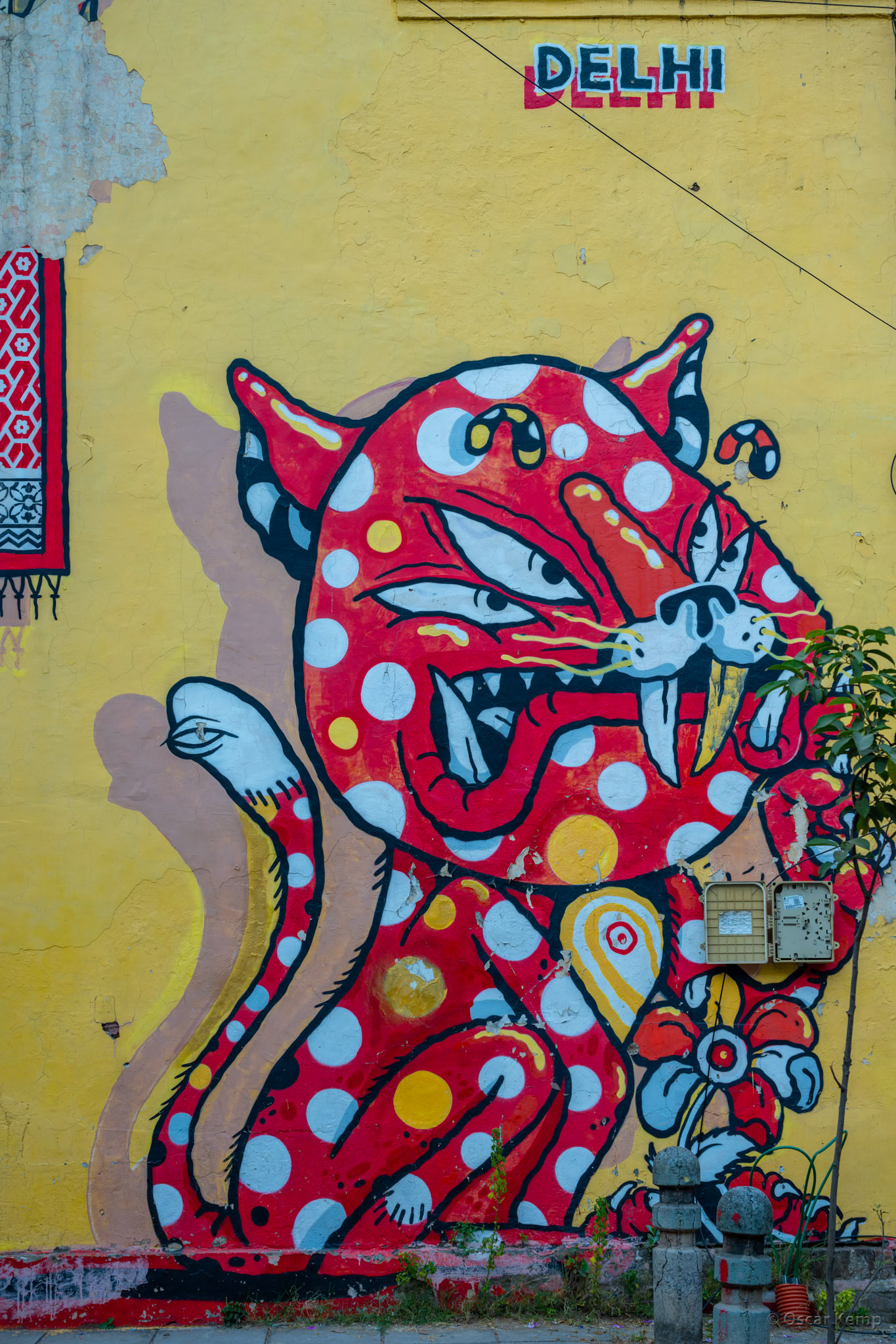 New Delhi-Gokalpuri / 'Writings on the walls': street art in the Lodhi art district [India 2025 11]