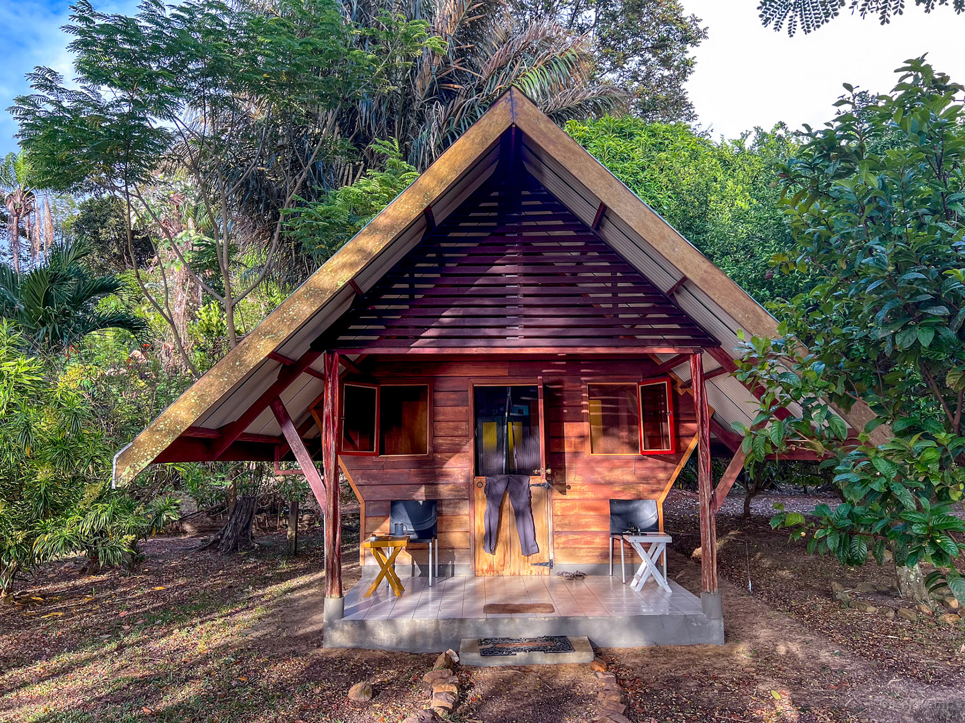 Bongo Island / Cozy and private cabaña with shower and toilet [Suriname, 2023 04]