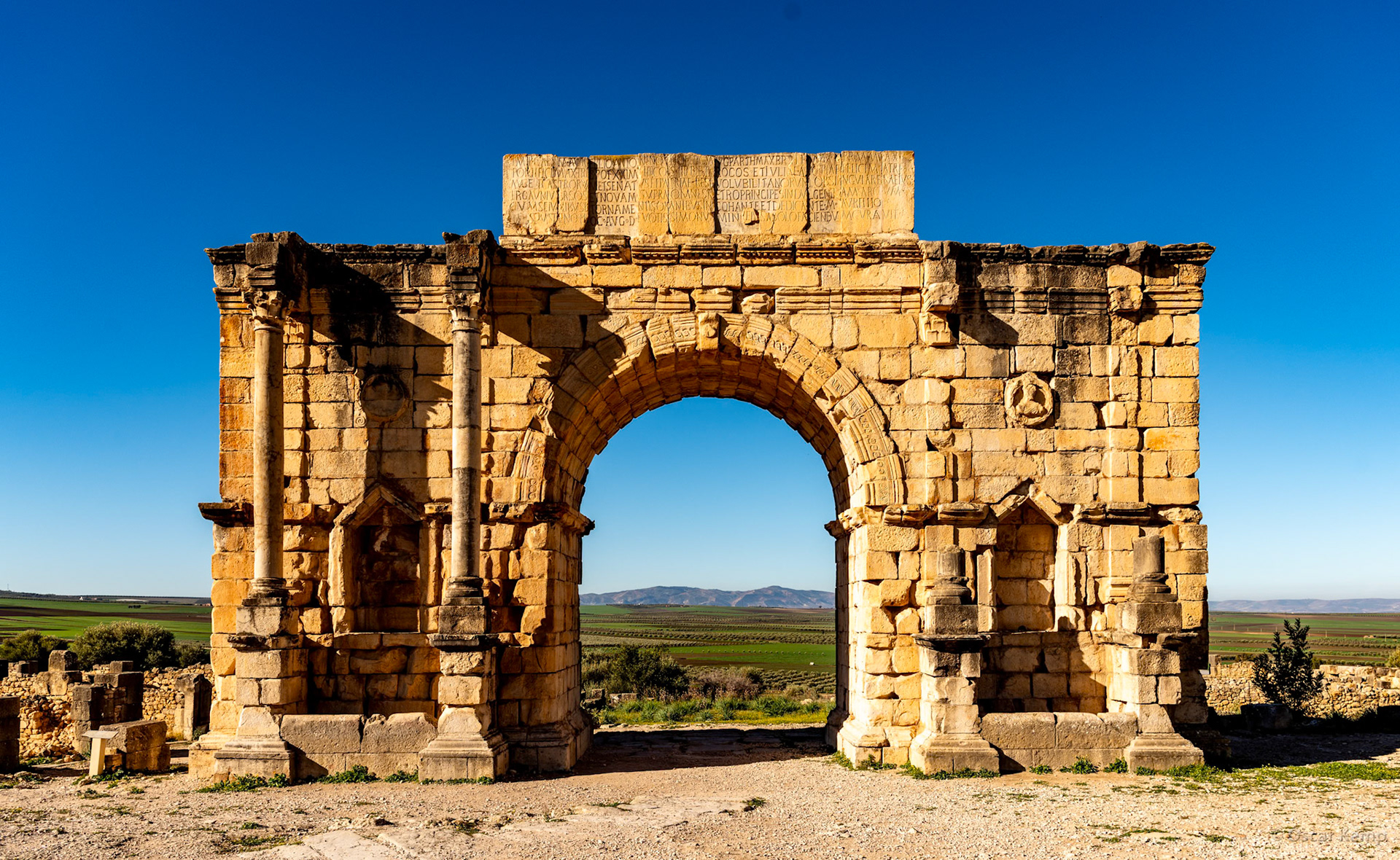 Oualili-Volubilis / Arch of Caracalla (Triumphal Arch) [Marocco, 2025 02]