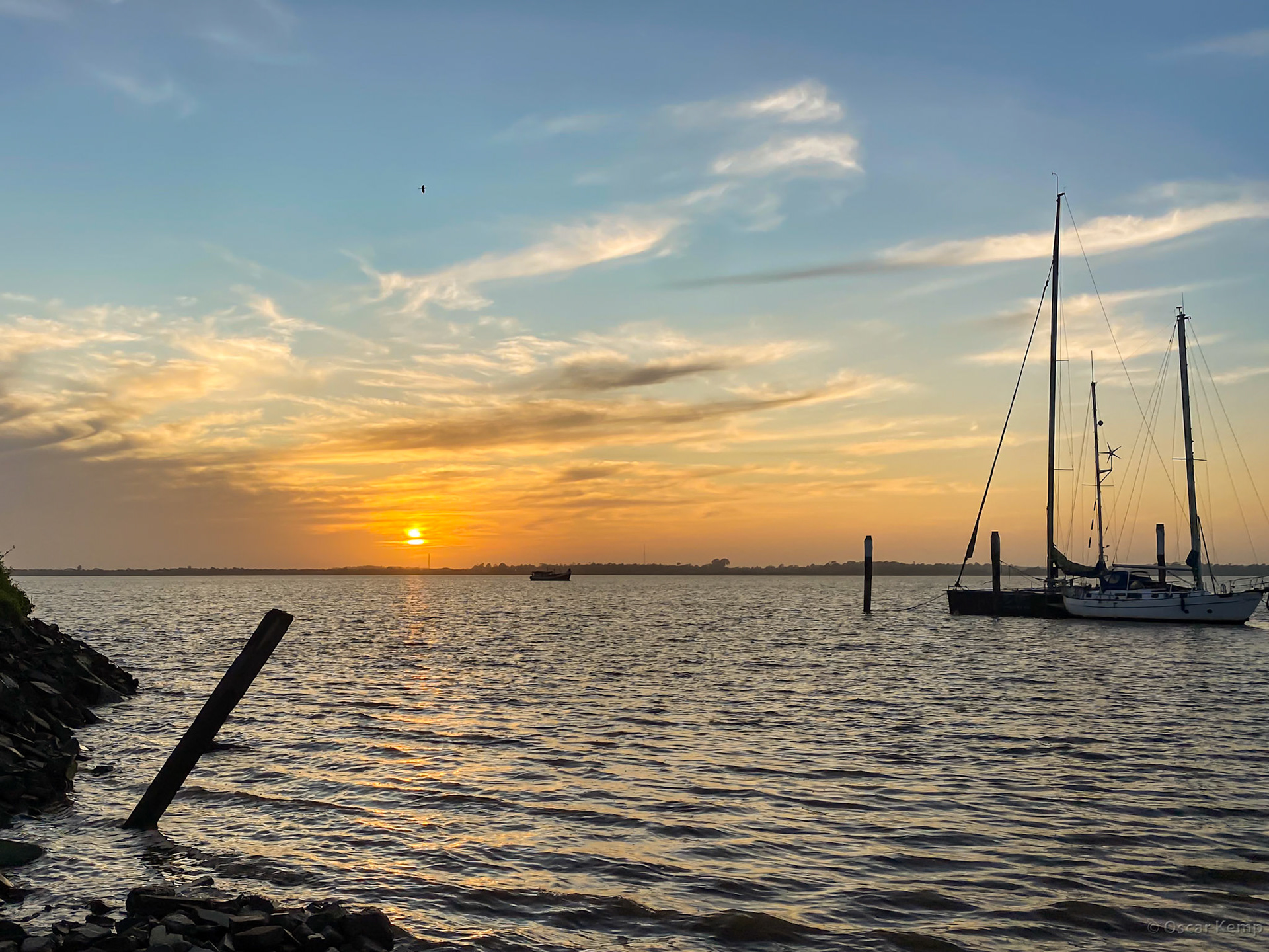 Geyersvlijt / Dawn over the Suriname River [Suriname, 2022 09]