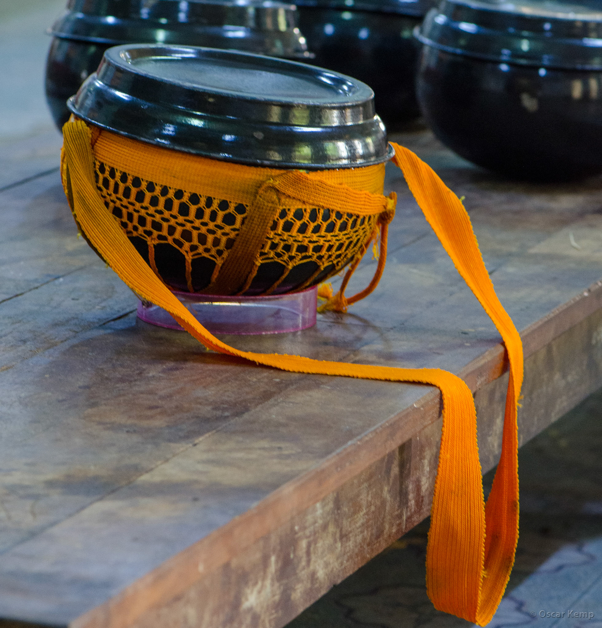 Kalaywa Monastery / Typical Myanmarese alms bowl [Myanmar, 2012 01]