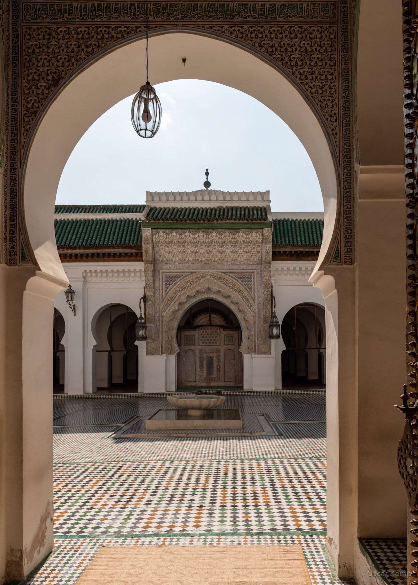 Fes-Mosque and University of al-Qarawiyyin / Entrance to the oldest university in the world (859 AD) [Marocco, 2025 02]